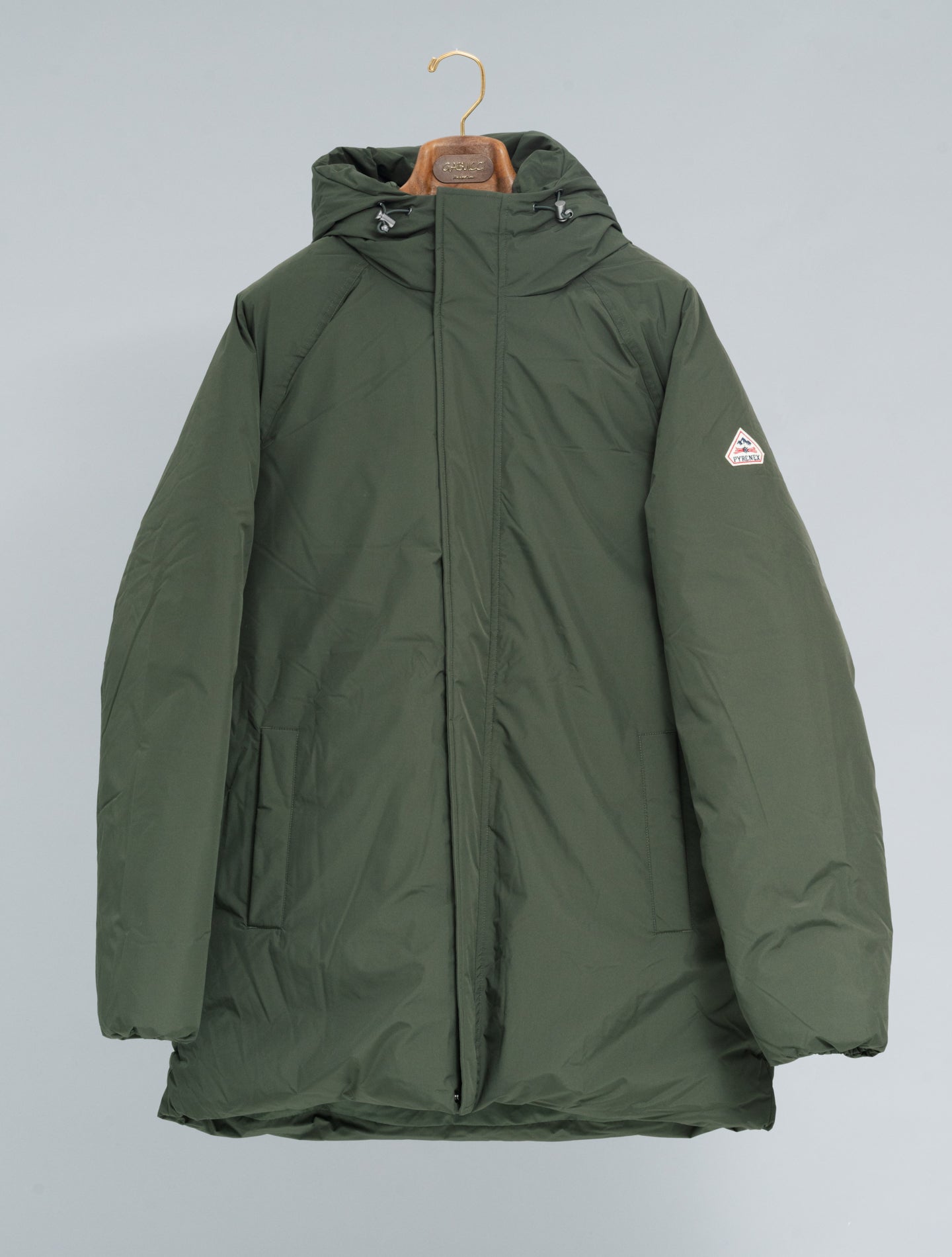 Spark Down Parka Deep Khaki Pyrenex Outerwear M