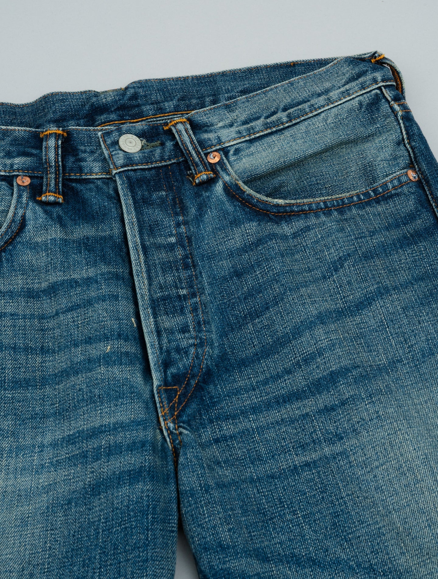 Straight Fit Selvedge Jean Hillsview Wash RRL Jeans 31/34