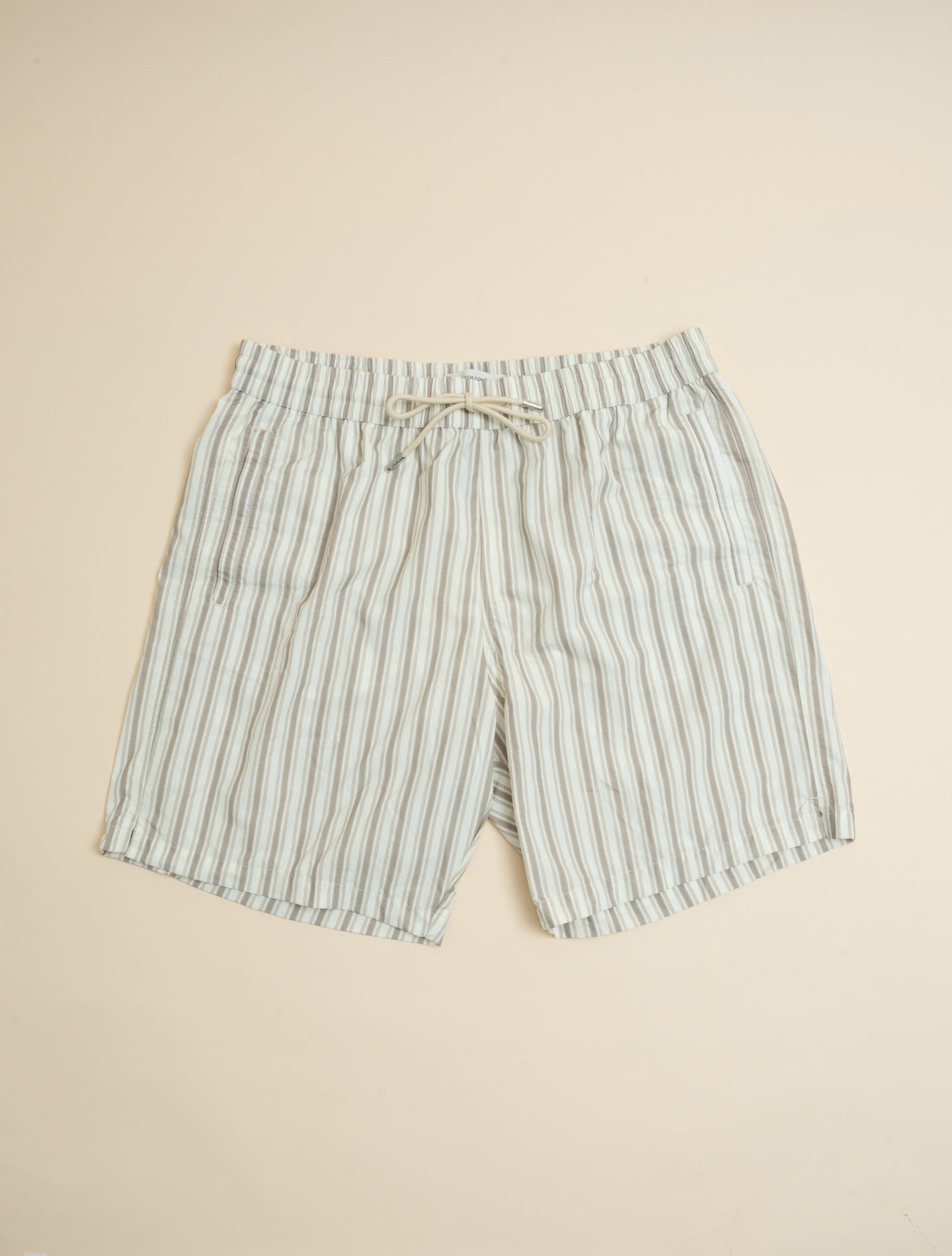 Striped Swim Trunks Beige Jacob Cohën Swimwear S