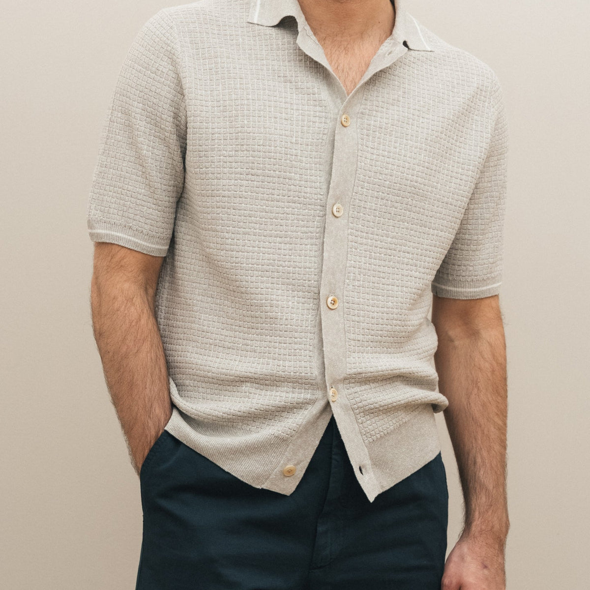 48 / Grey / 68% Linen 32% Cotton