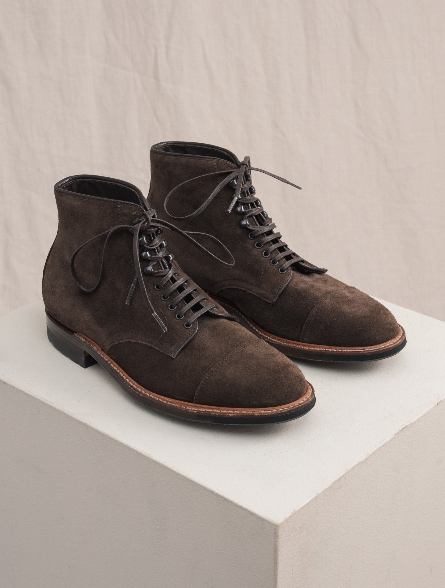 Suede Jumper Boot Brown | Gabucci