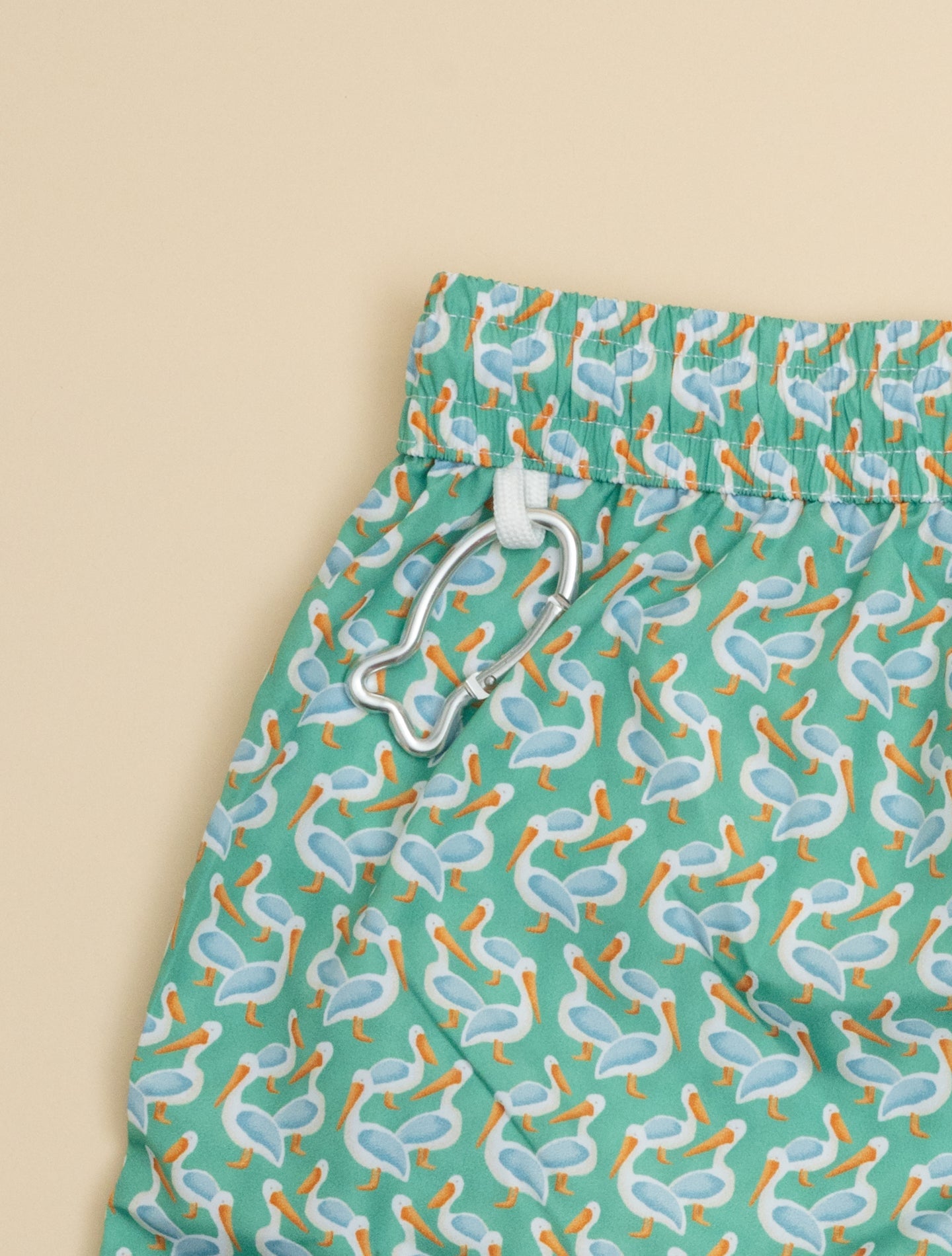 Swim Trunks Madeira Airstop Pelican Green | Fedeli | Gabucci