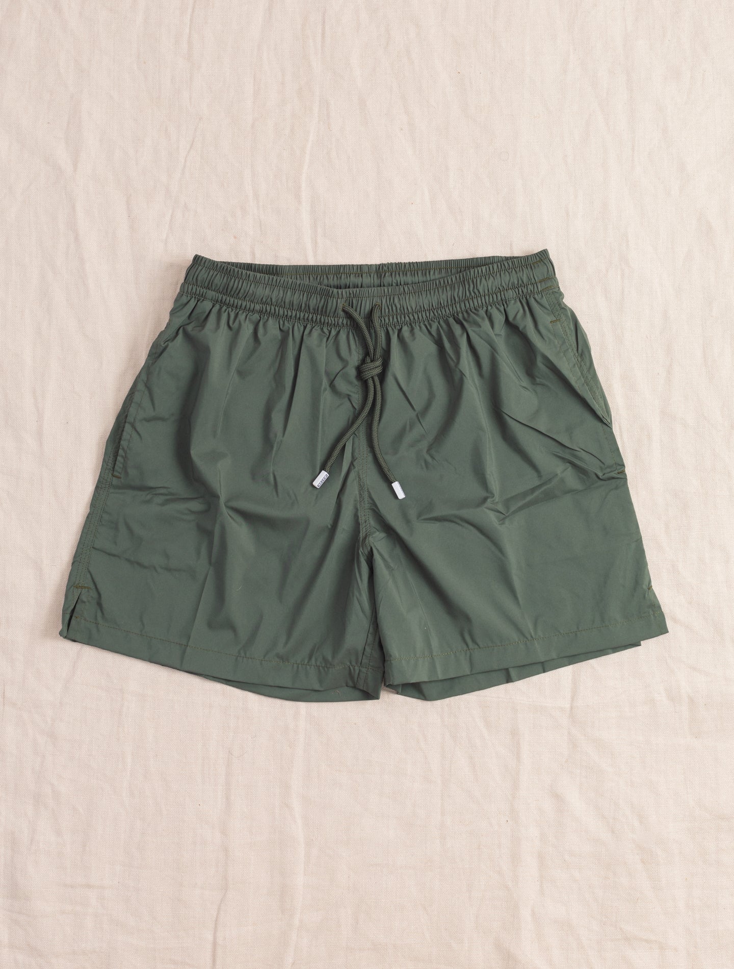 Swin Trunks Madeira Airstop Unito Green Fedeli Swimwear Gabucci