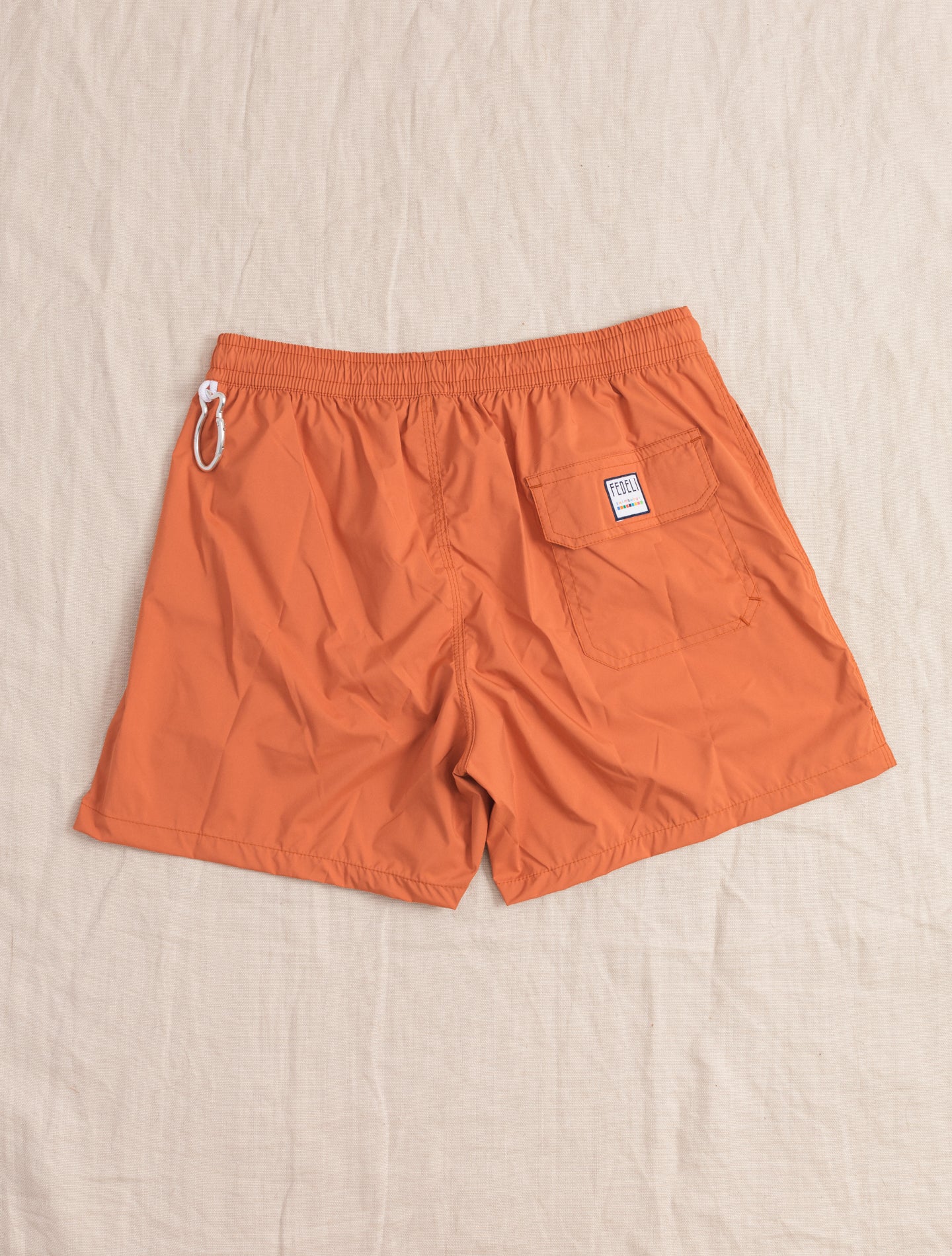 Swin Trunks Madeira Airstop Unito Rust Fedeli Swimwear S