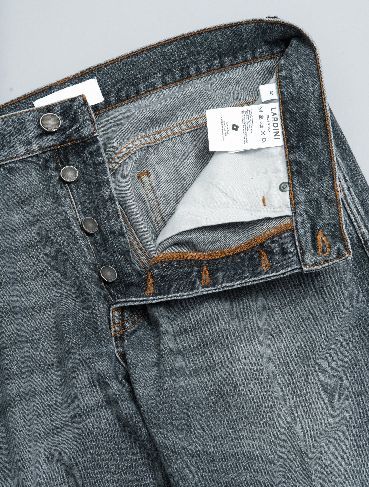 Taperd 5 - pocket jeans Grey Lardini Jeans 31