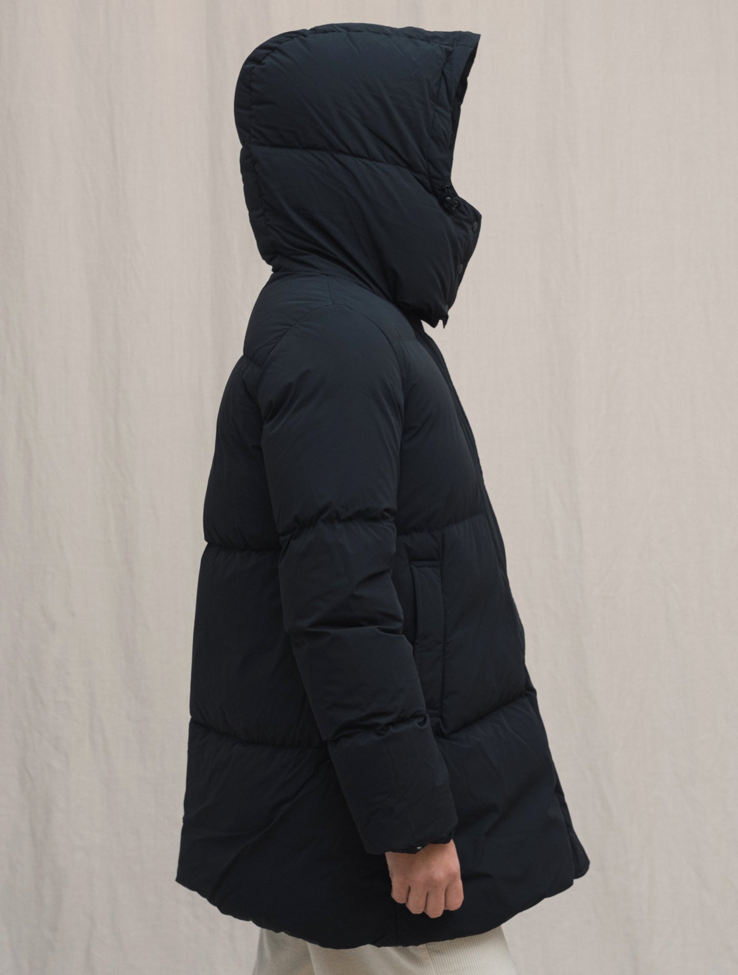 Telly Down Jacket Black | Gabucci