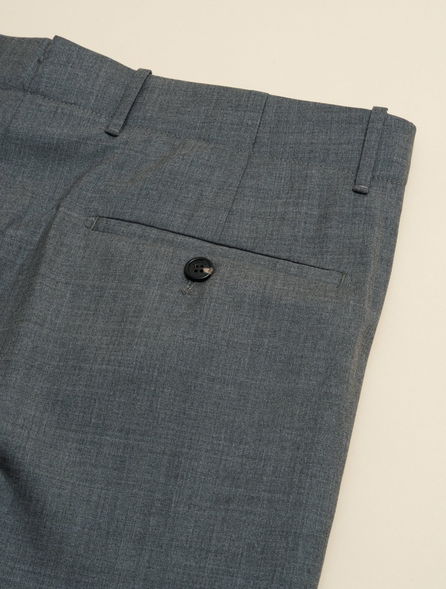 Tropical Wool Lose Fit Trousers Grey Incotex Trousers 46