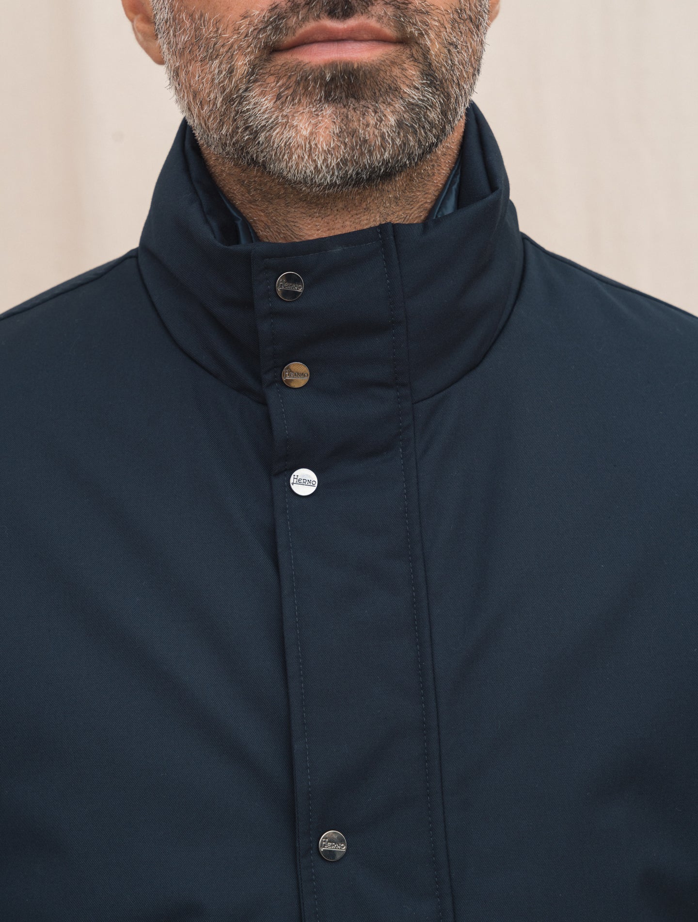 Ulta Light Padded Carcoat Navy Herno Outerwear 48