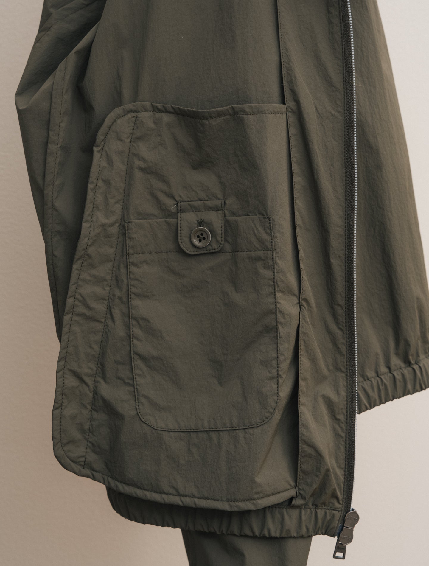 Ultra Light Crease Short Jacket Light Military Herno Outerwear 48