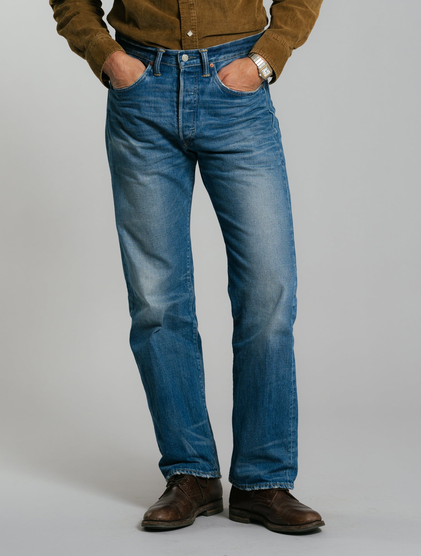 Vintage 5 - Pocket Jean Grandfalls Wash RRL Jeans 30