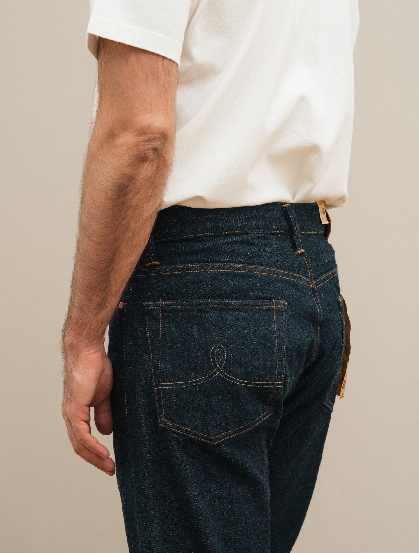 Vintage 5 - Pocket Selvedge Jean East - West Rinse RRL Jeans 30