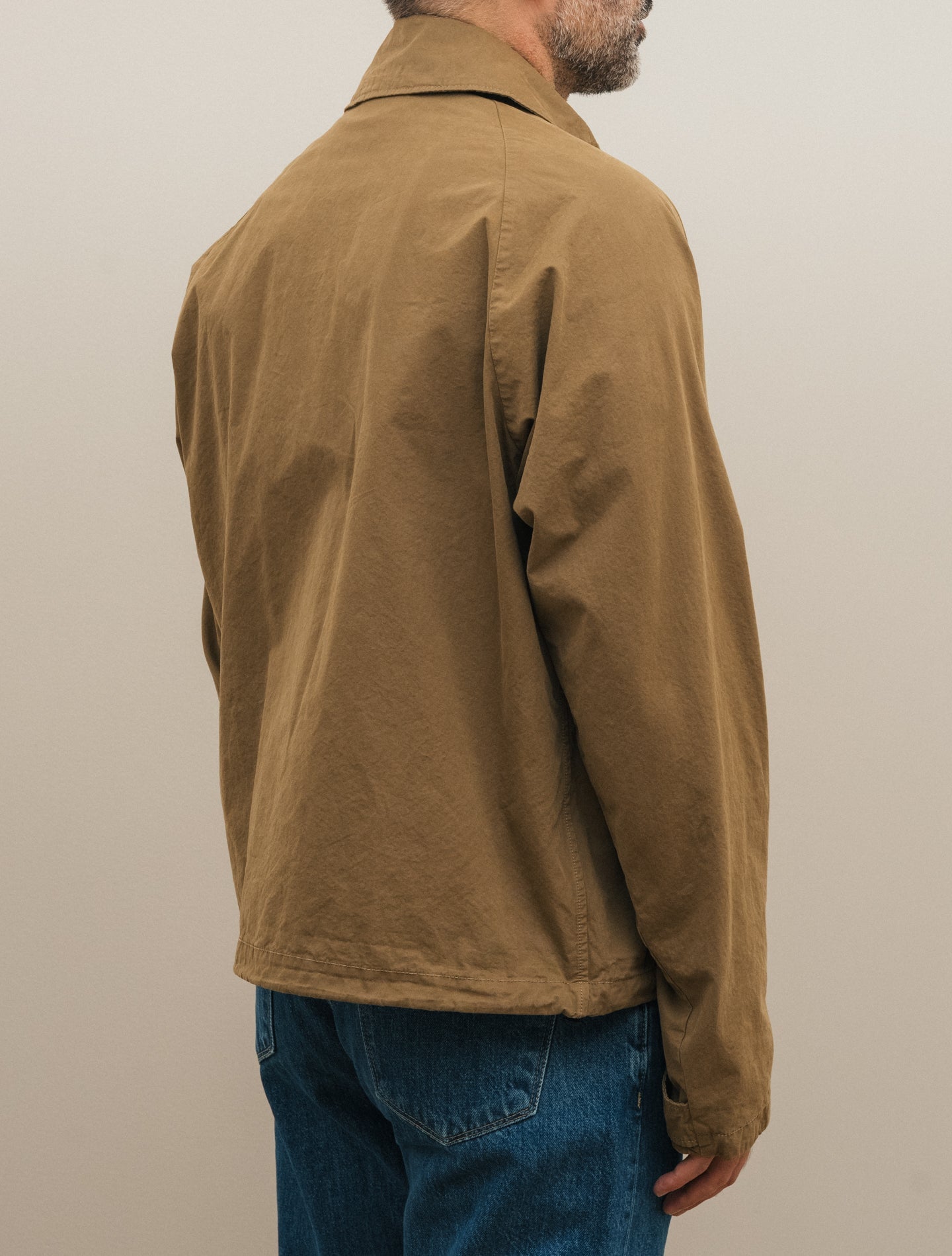 Wade Garment - dyed Cotton Canvas Jacket Terra Aspesi Outerwear S