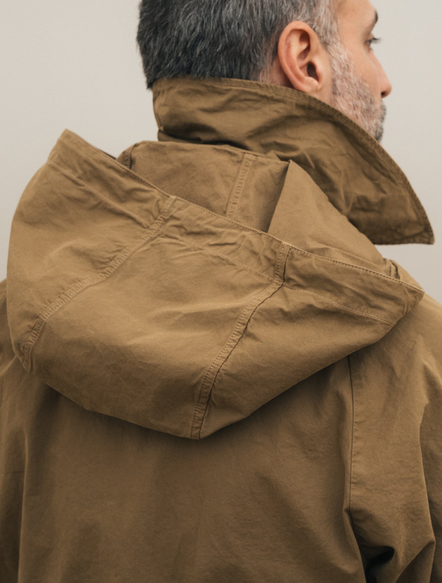 Wade Garment - dyed Cotton Canvas Jacket Terra Aspesi Outerwear S