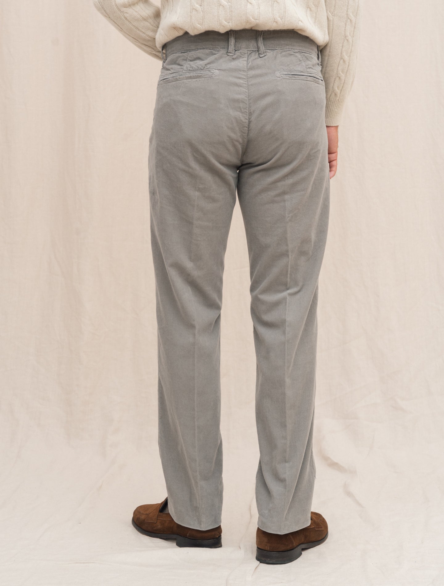 Winch Baby Corduroy Trousers Grey Massimo Alba Trousers Gabucci