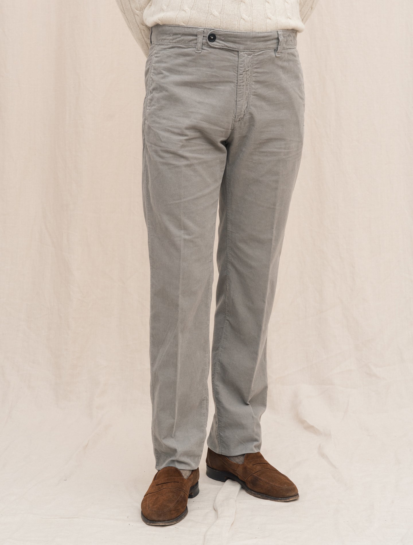 Winch Baby Corduroy Trousers Grey Massimo Alba Trousers Gabucci