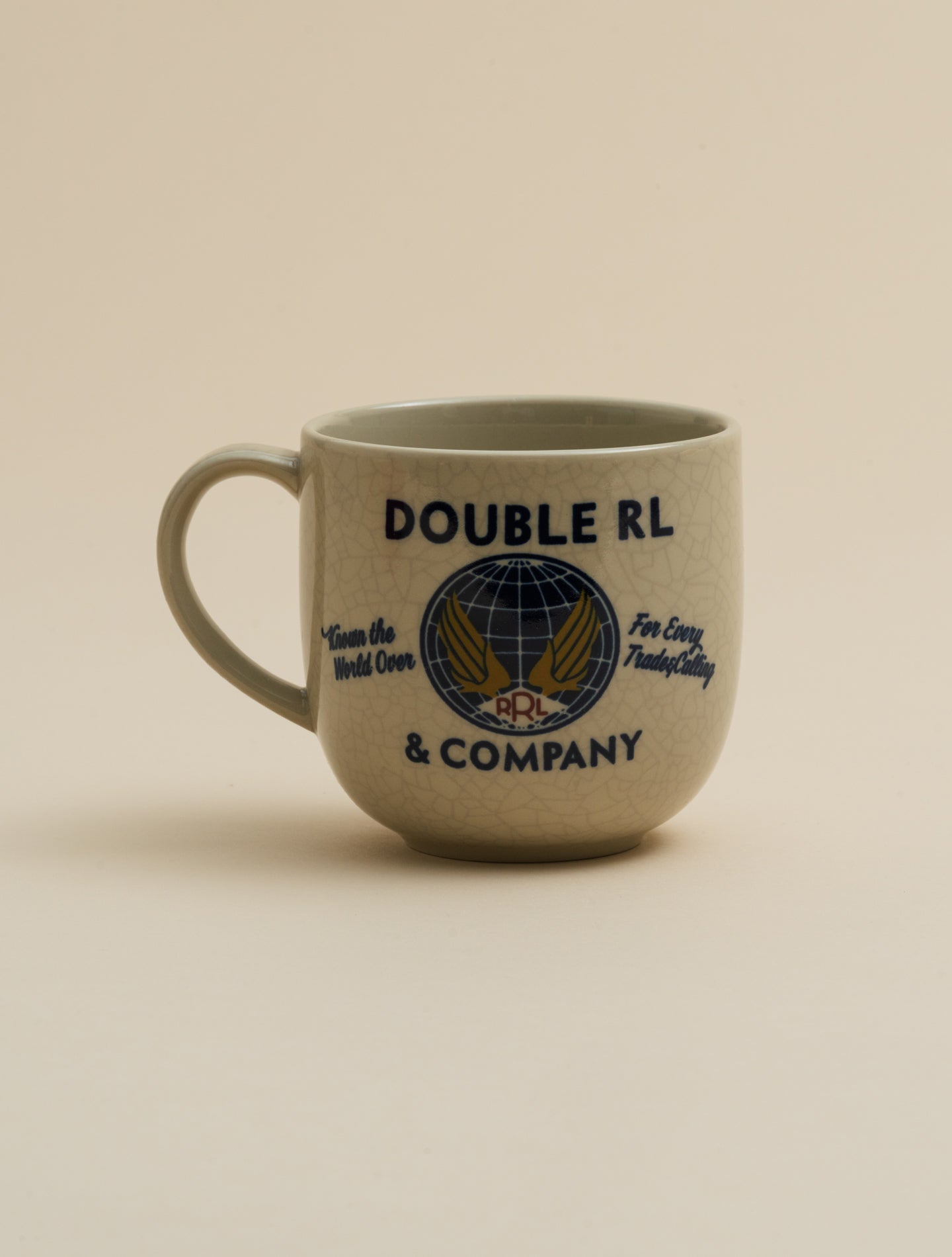 Double RL Winged Logo Mug Cream | Gabucci