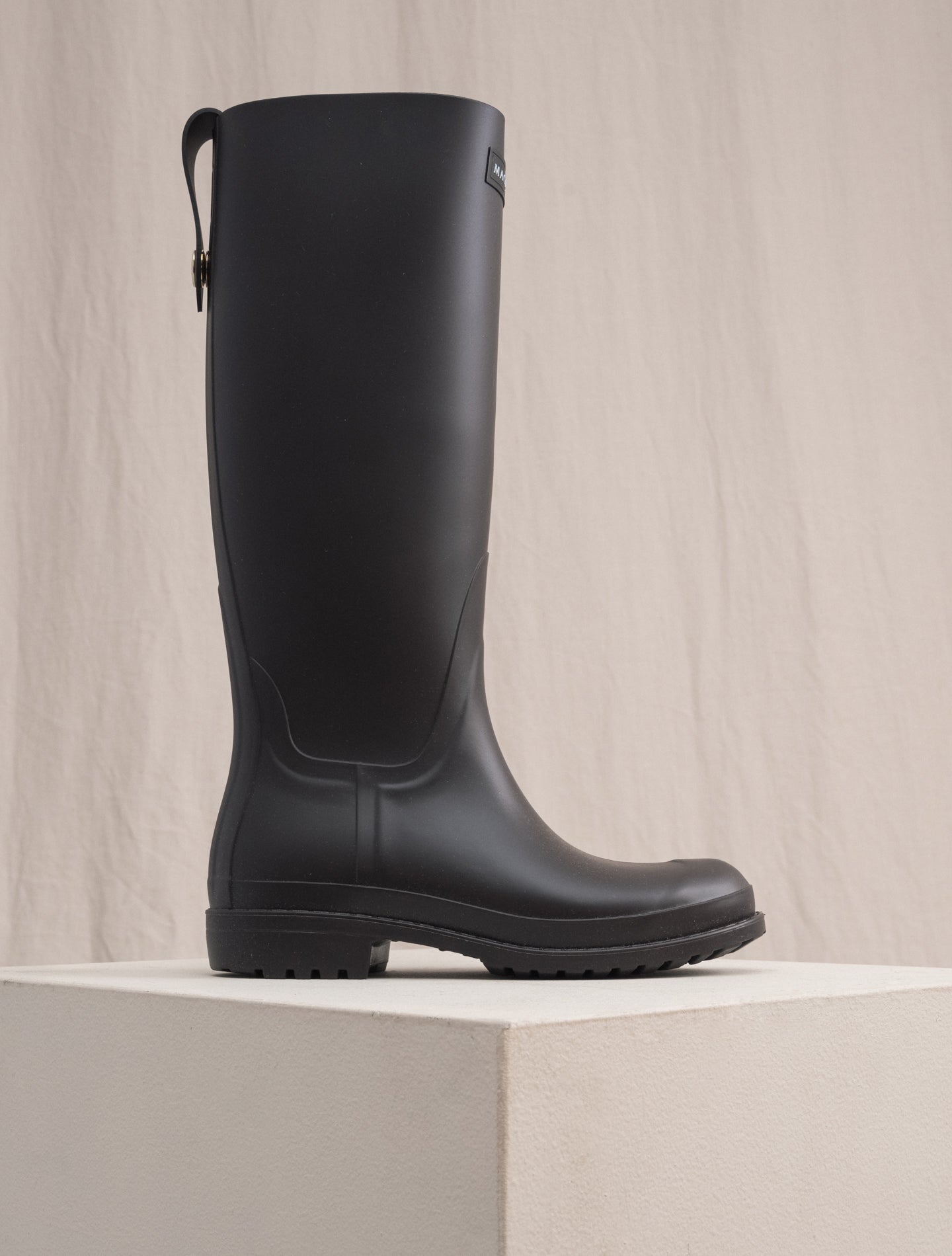 Wiston Wellington Rubber Boots Brown | Gabucci