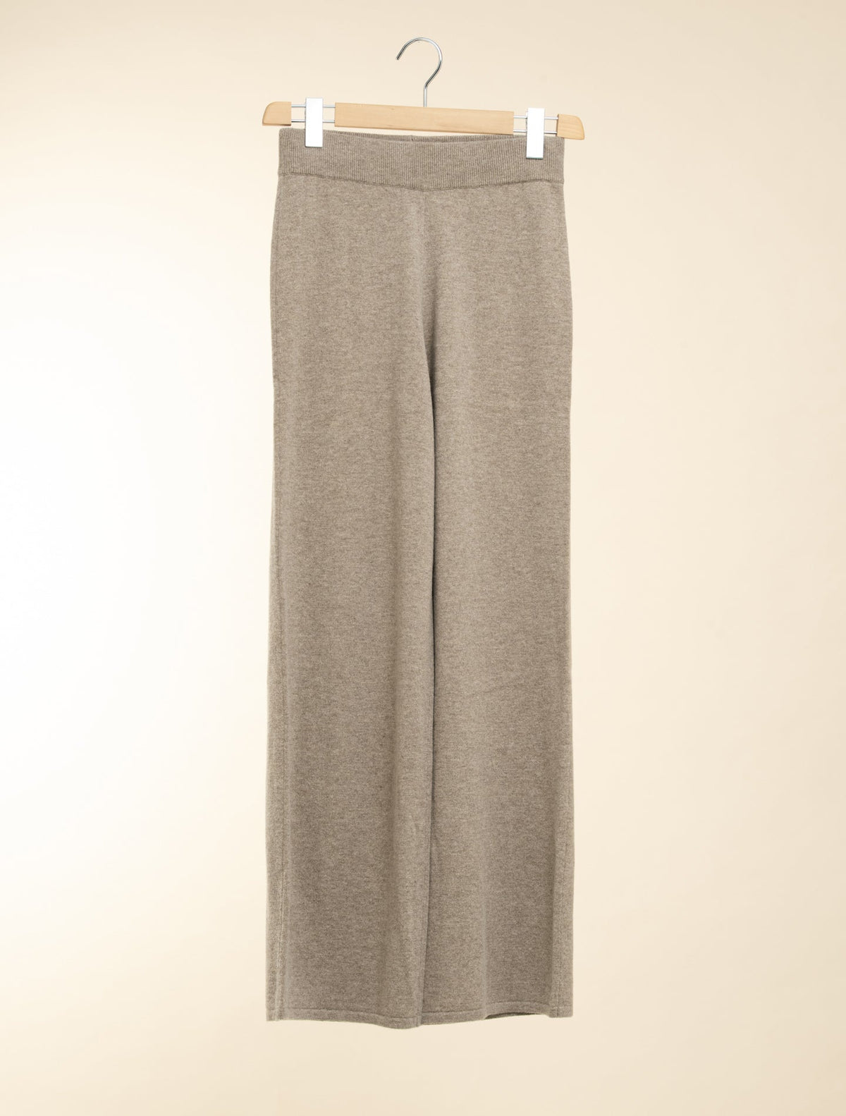 Wool Cashmere Trousers Tortora Aspesi Trousers IT 40