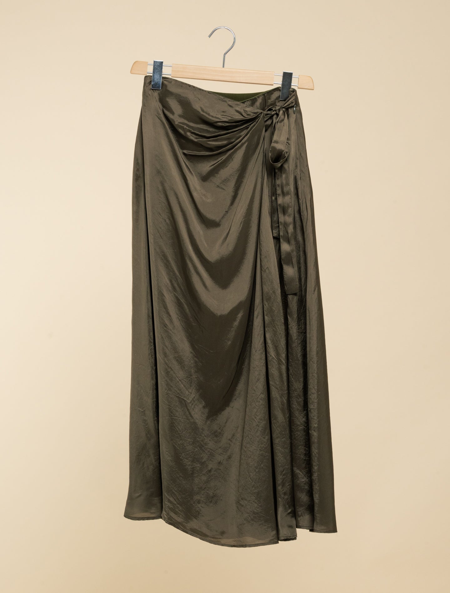 Wrap Midi Skirt Military Aspesi Skirts IT 38