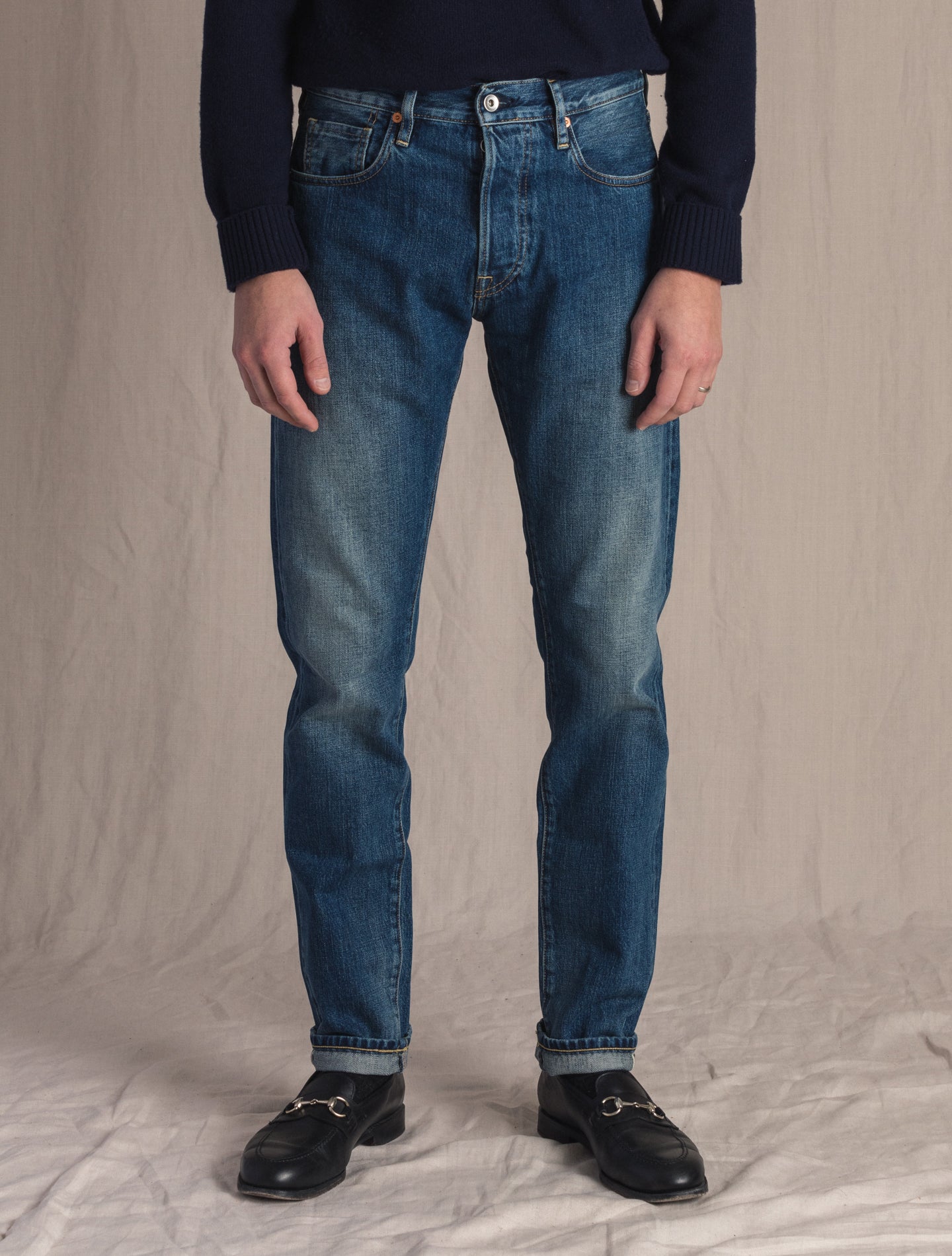 50's Wash M7 Tapered Jeans | Gabucci