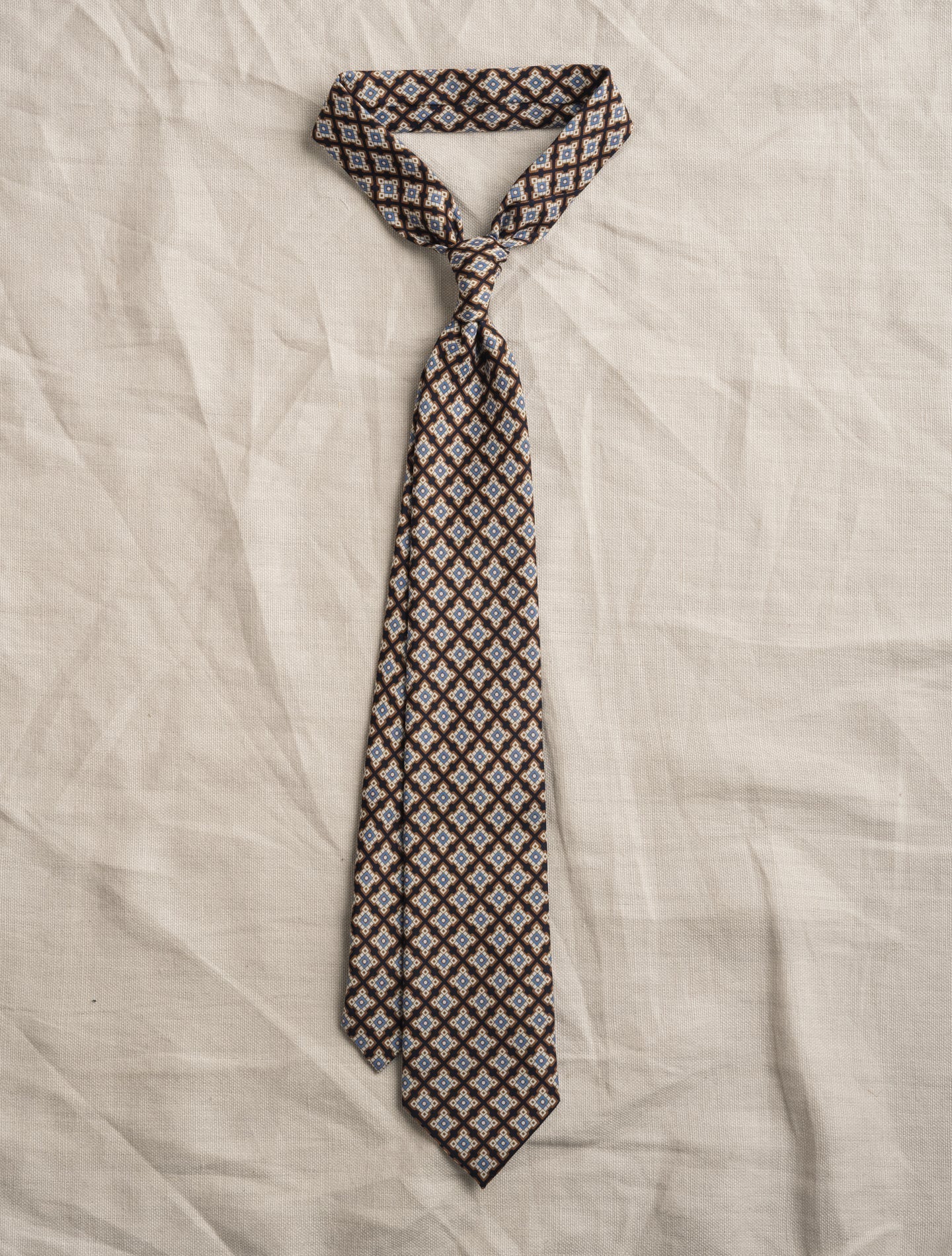 Archivio 1951 Tie Blue | Gabucci