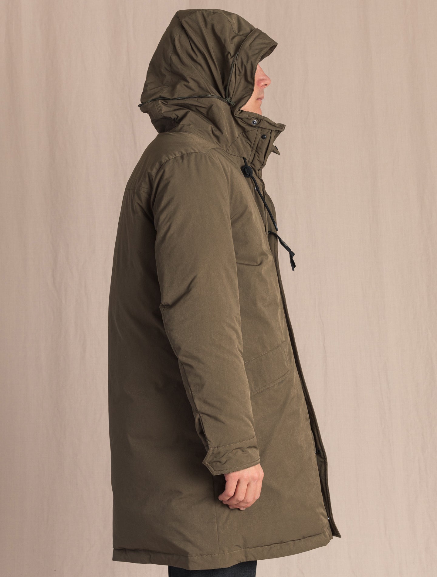 Azoto Down Parka Military Green Aspesi Outerwear S