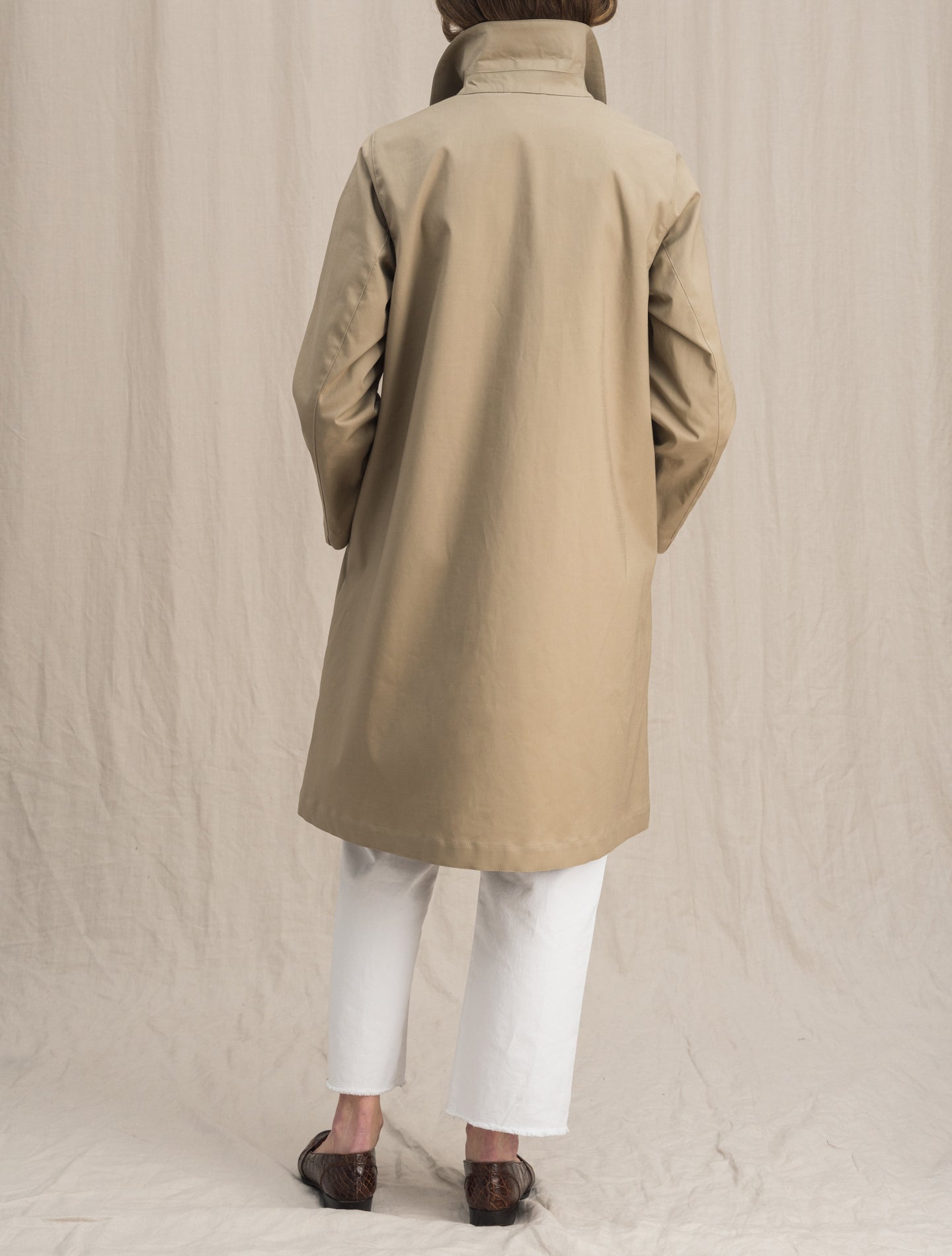 Banton Cotton Coat Beige Mackintosh Outerwear 4/XXXS