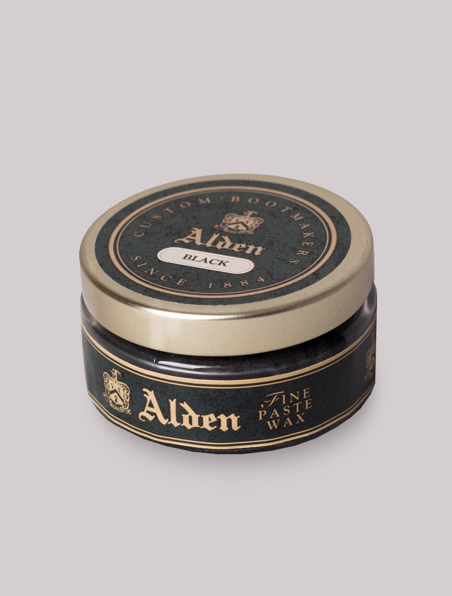 Black Fine Shoe Paste Alden Shoe care Black