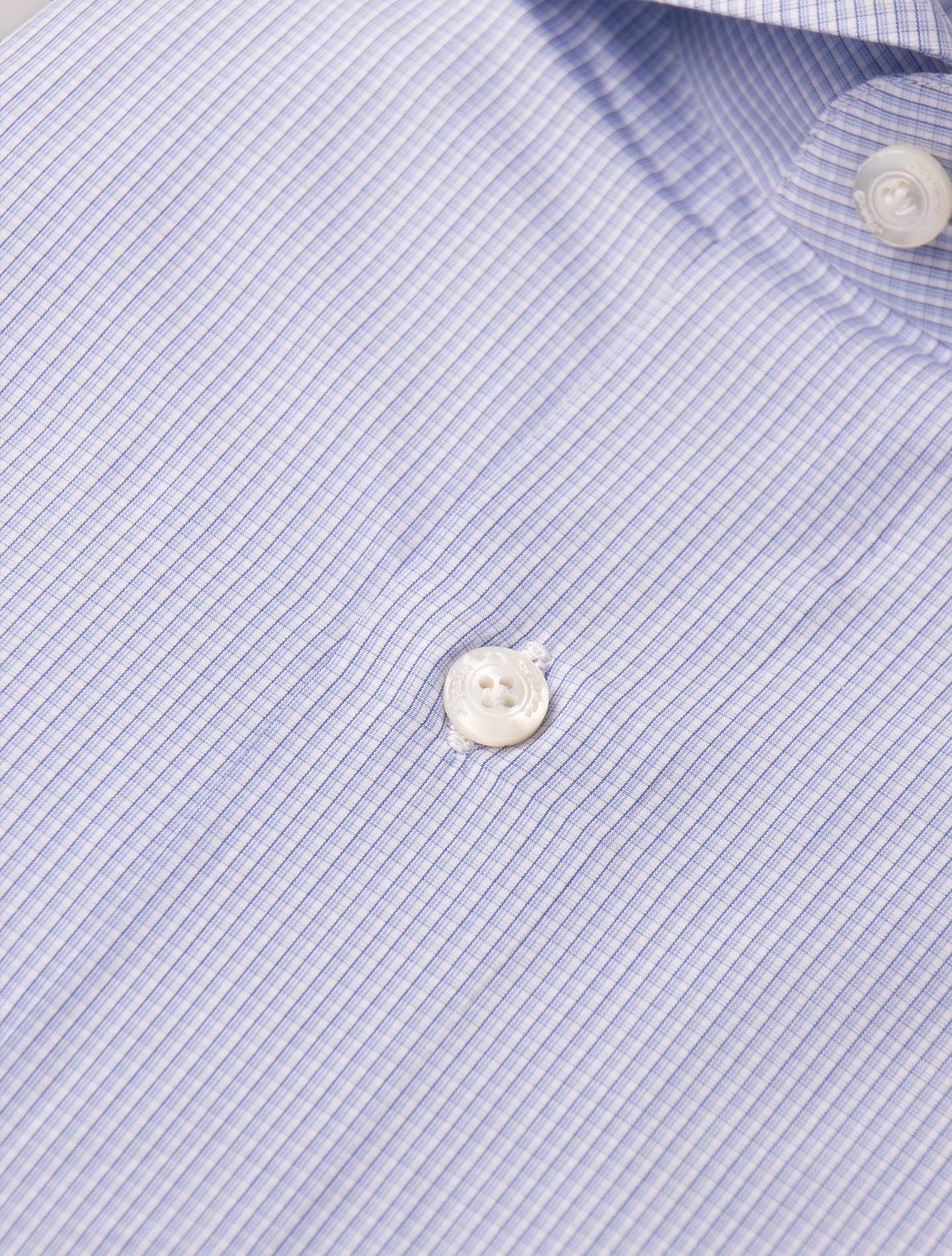 Blue Mini Dupplin Checked Eduardo 170 Finamore Shirts Gabucci