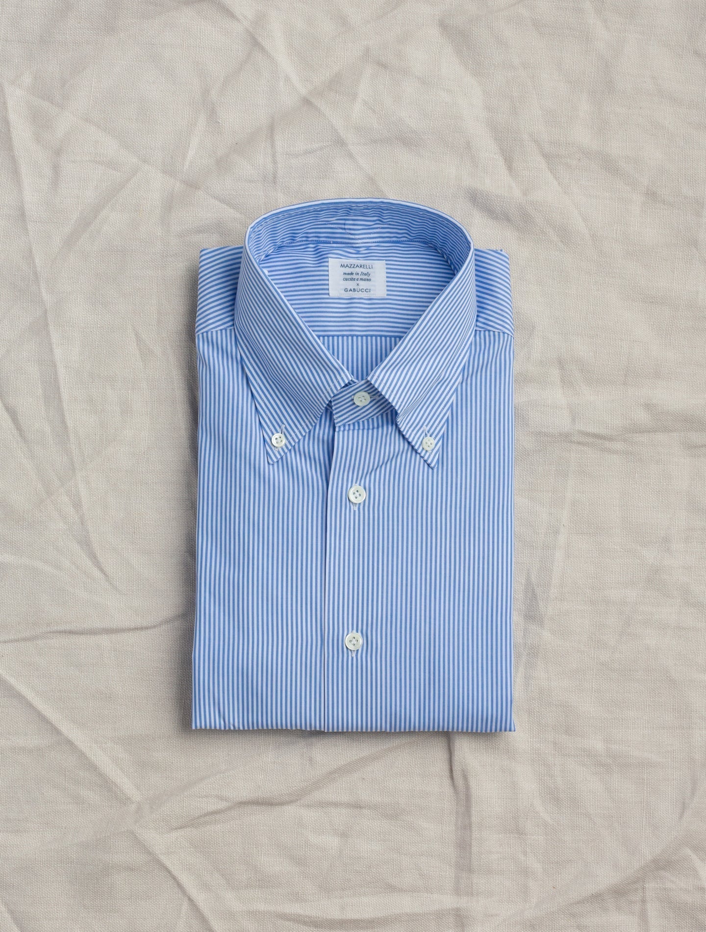 Blue Striped Button Down | Gabucci