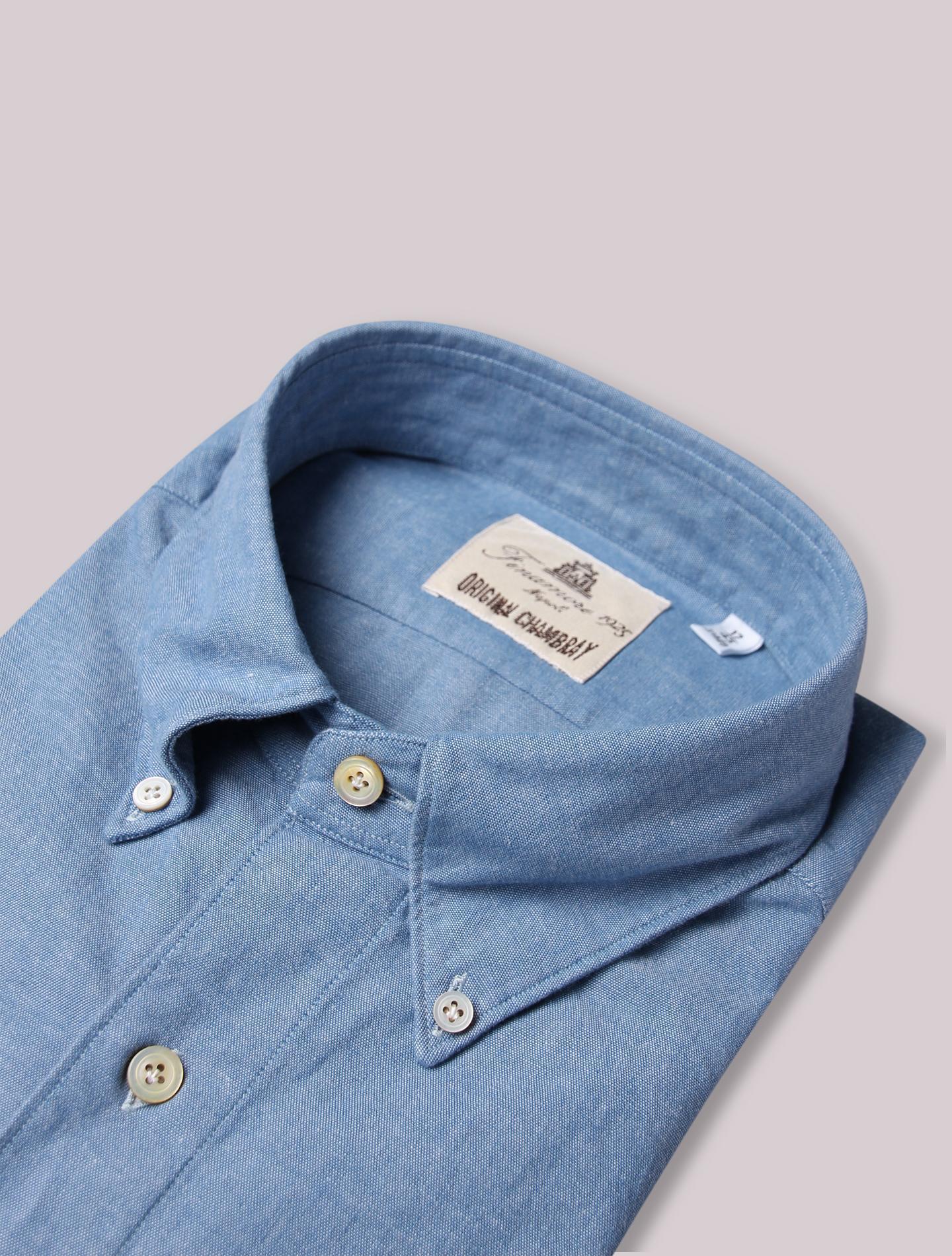 Blue Tokyo Leonardo BD Chambray Shirt