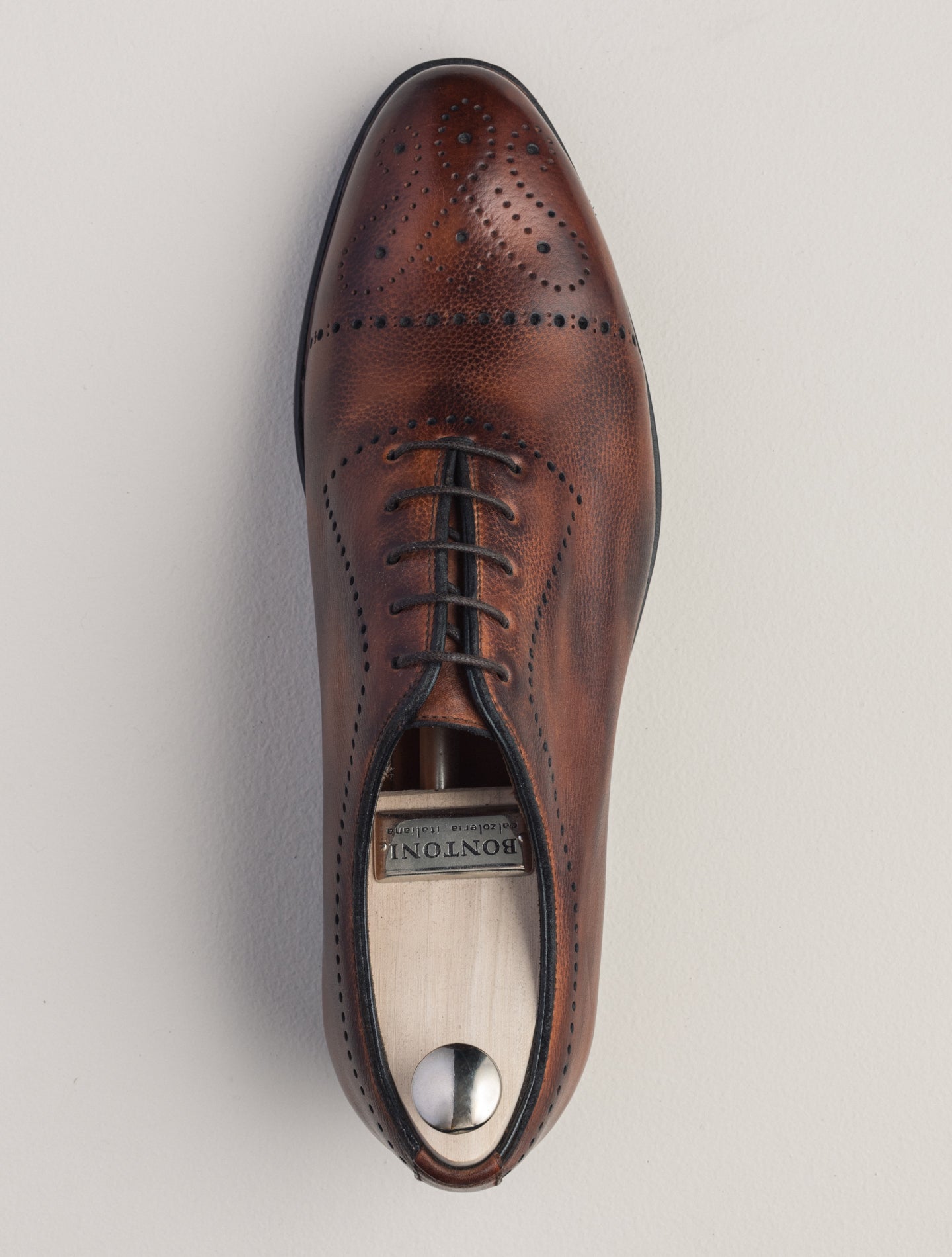 Brown Brouge Oxford Shoes Brera II Bontoni Dress shoes 41,5