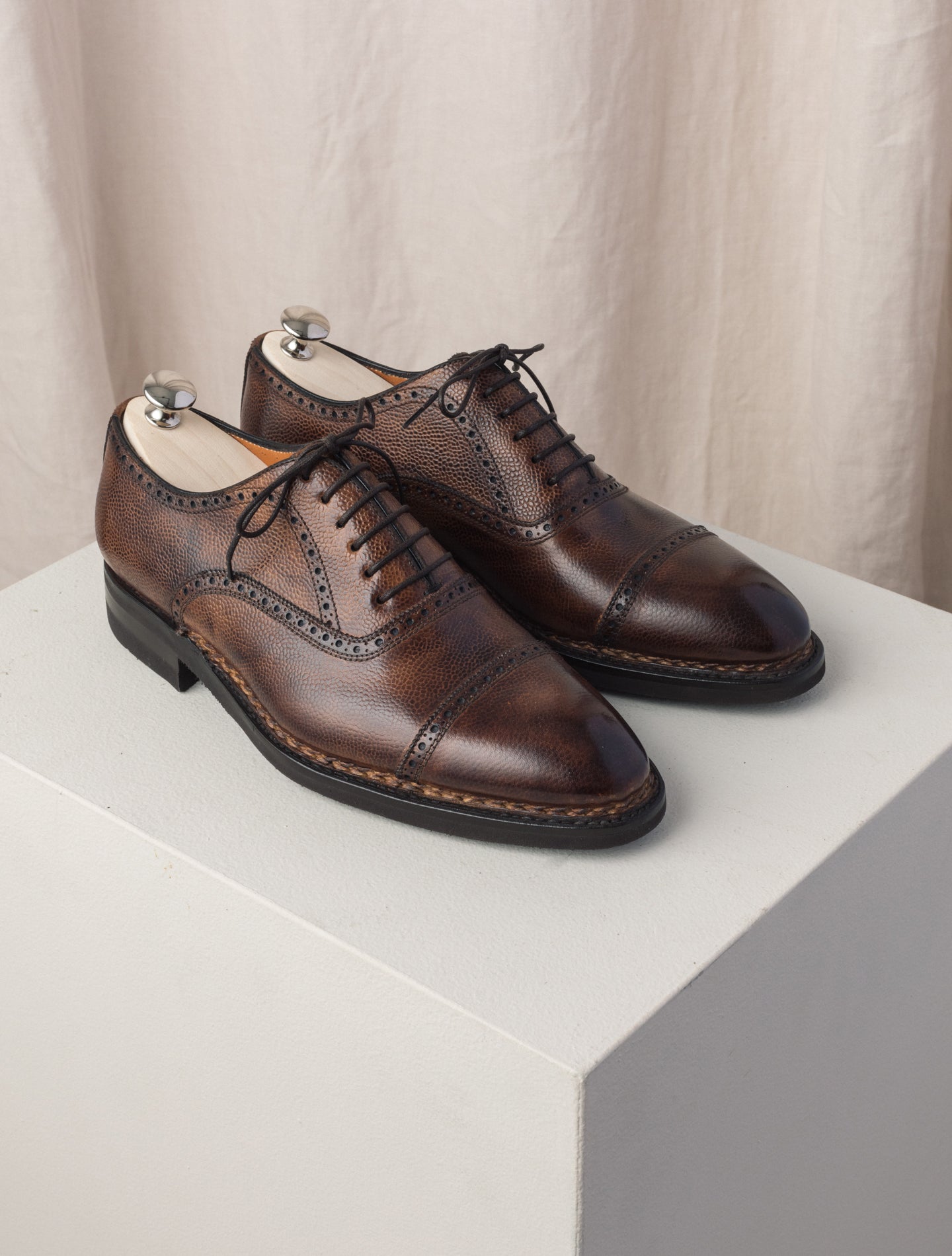 Brown Cap - toe Shoes Bellantonio Bontoni Dress shoes 41,5