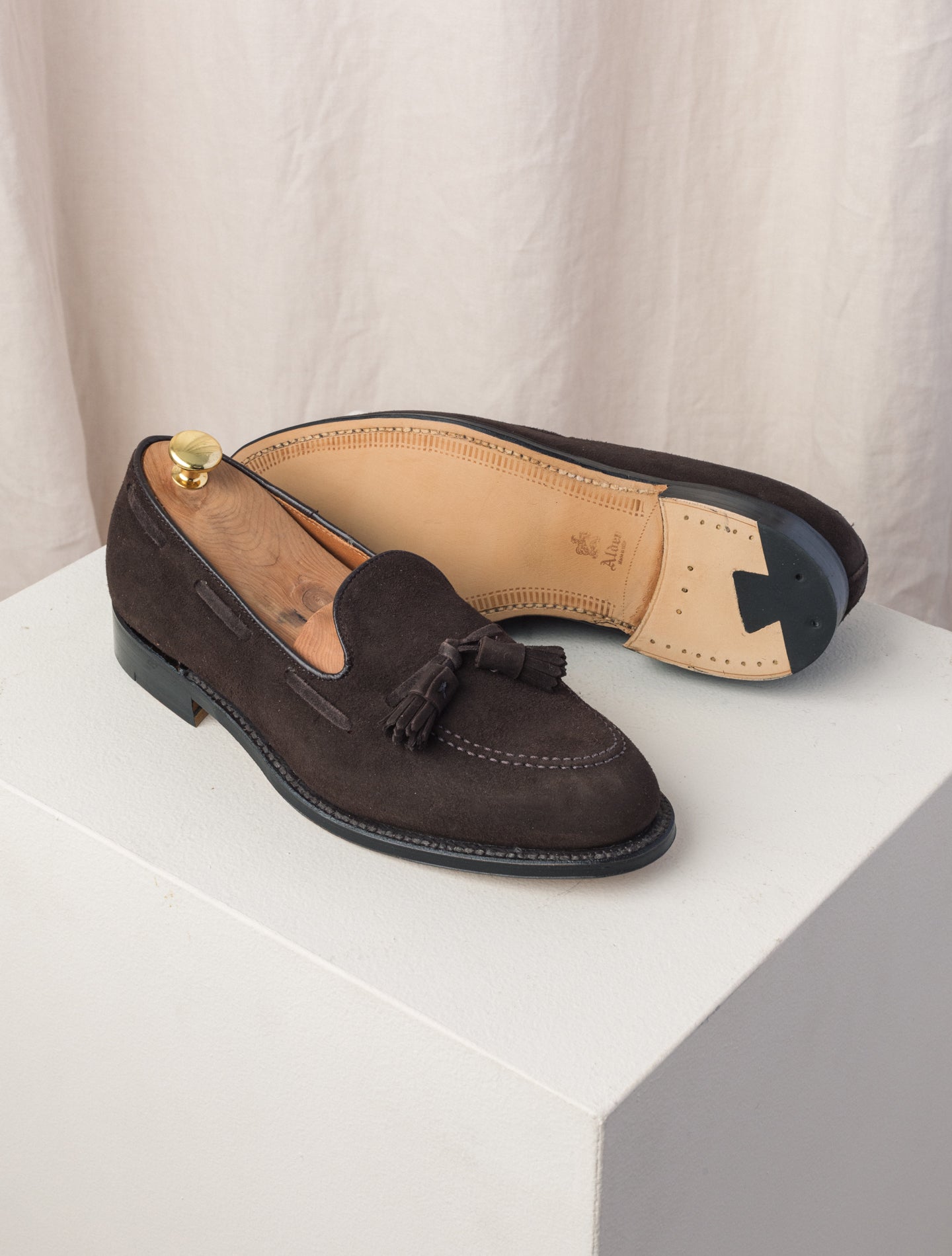 Dark Brown Tassel Loafer | Gabucci