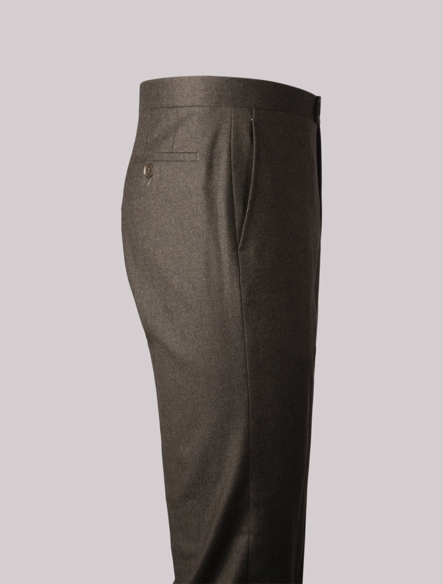 Green Mid Rise Trousers