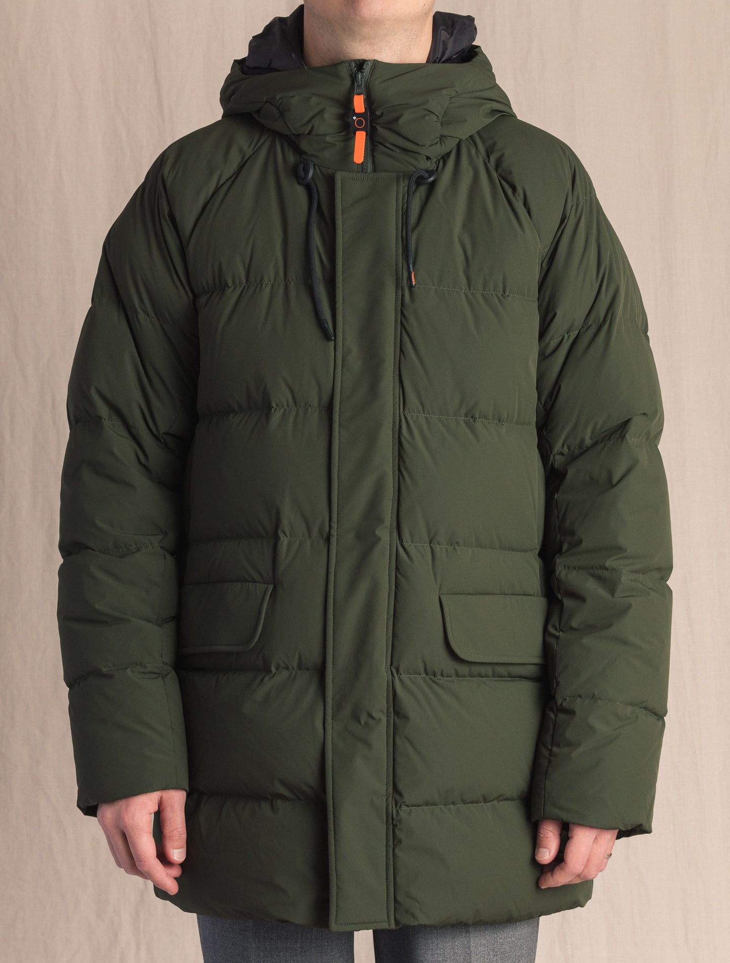 Down Parka Radon Green Aspesi Outerwear XS