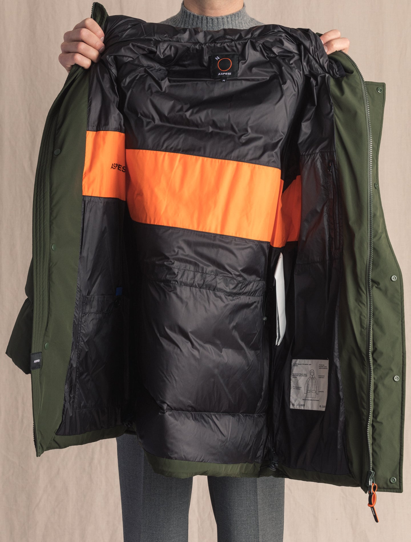 Green Down Parka Radon | Gabucci