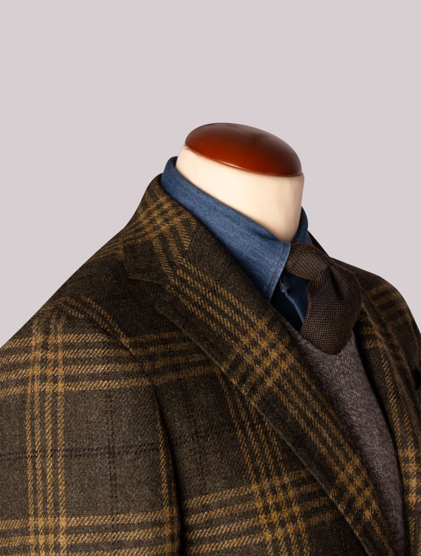 Green Pattern Wool Jacket