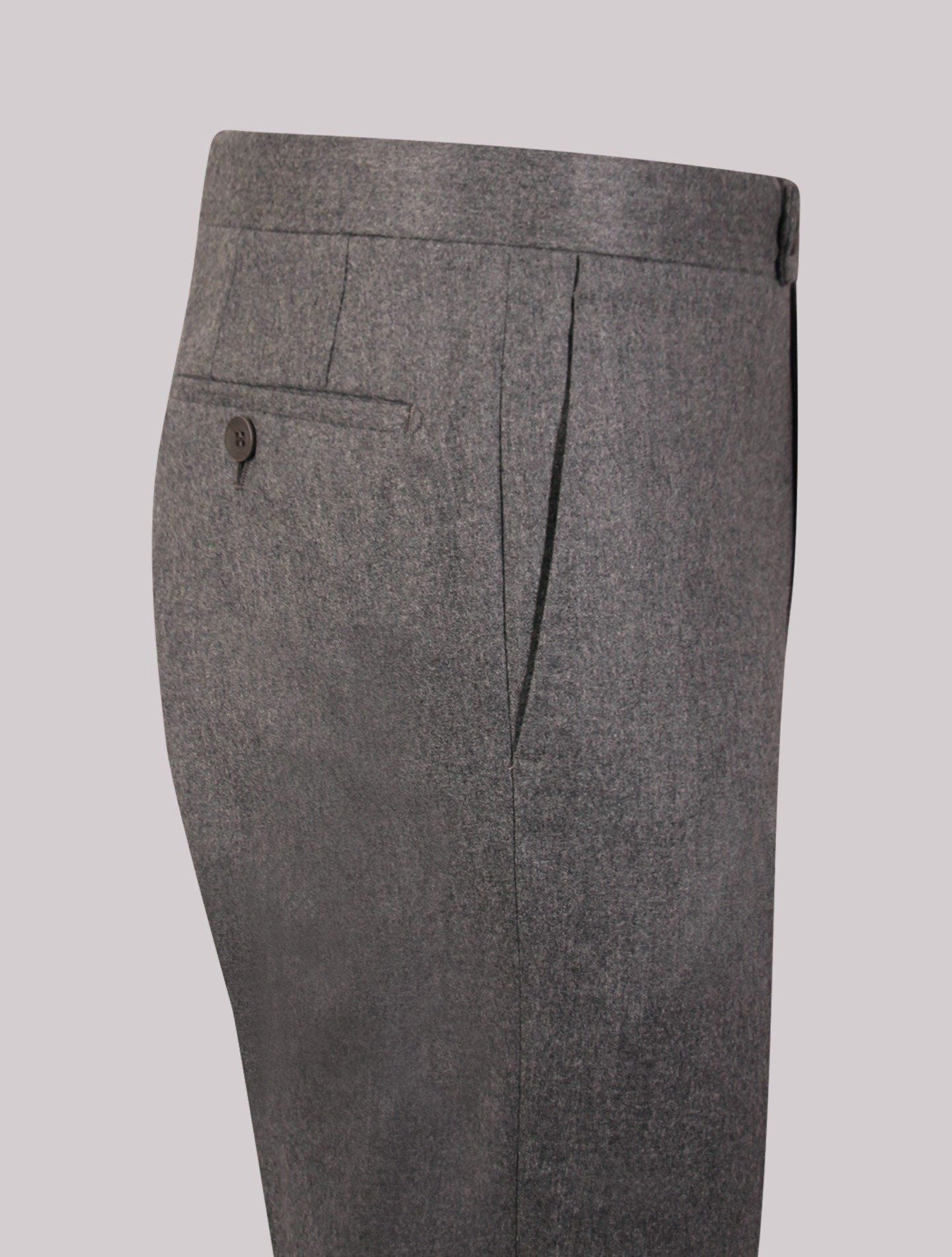 Grey 290 Flannel Trousers