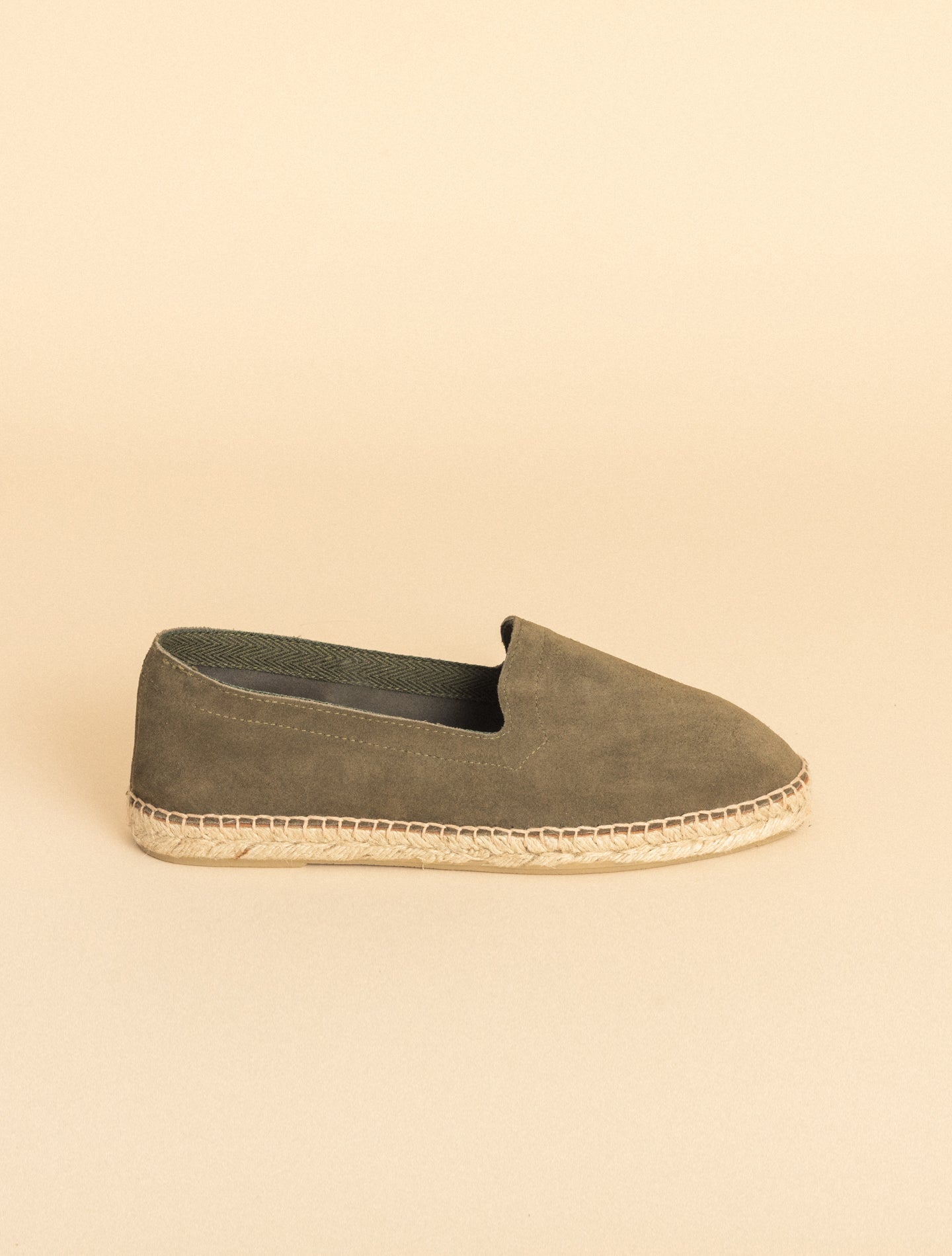 Handmade Suede Espadrilles Olive The Resort Co Espadrilles 40