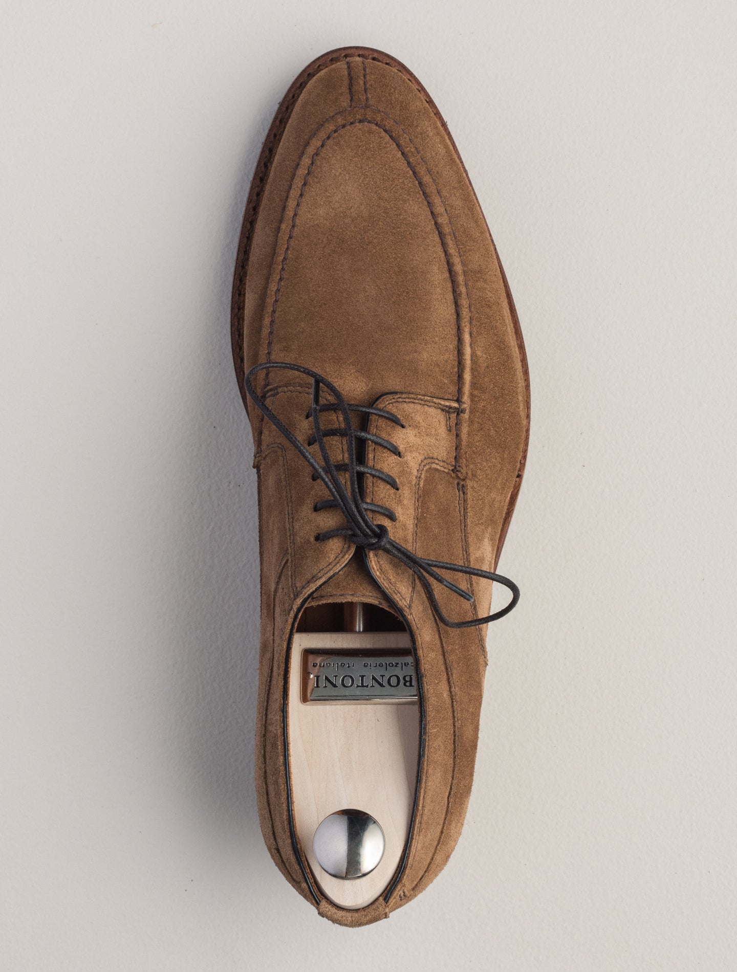 Hazelnut Quasimodo Suede Split-Toe | Gabucci