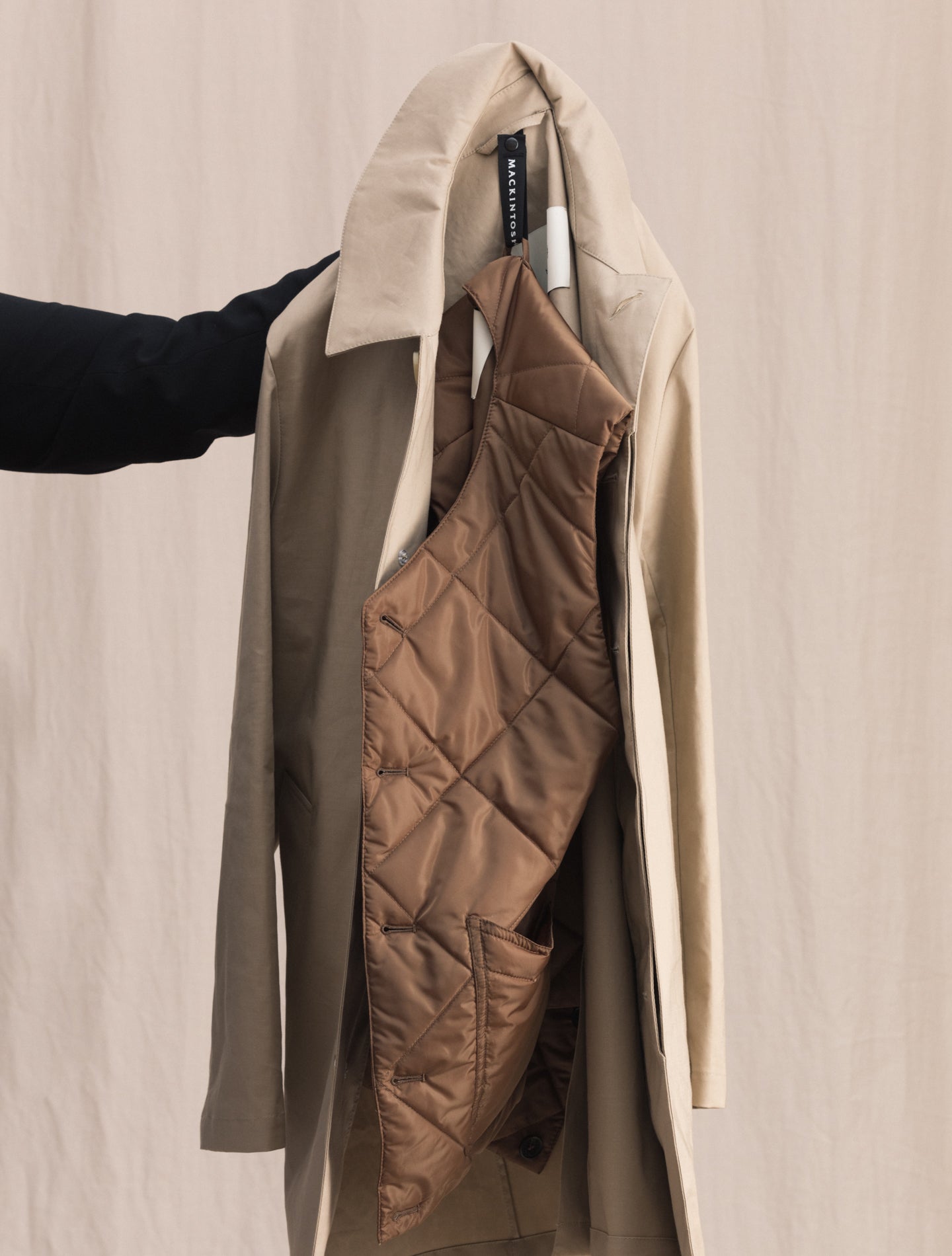 Hig Liner Vest Brown | Gabucci