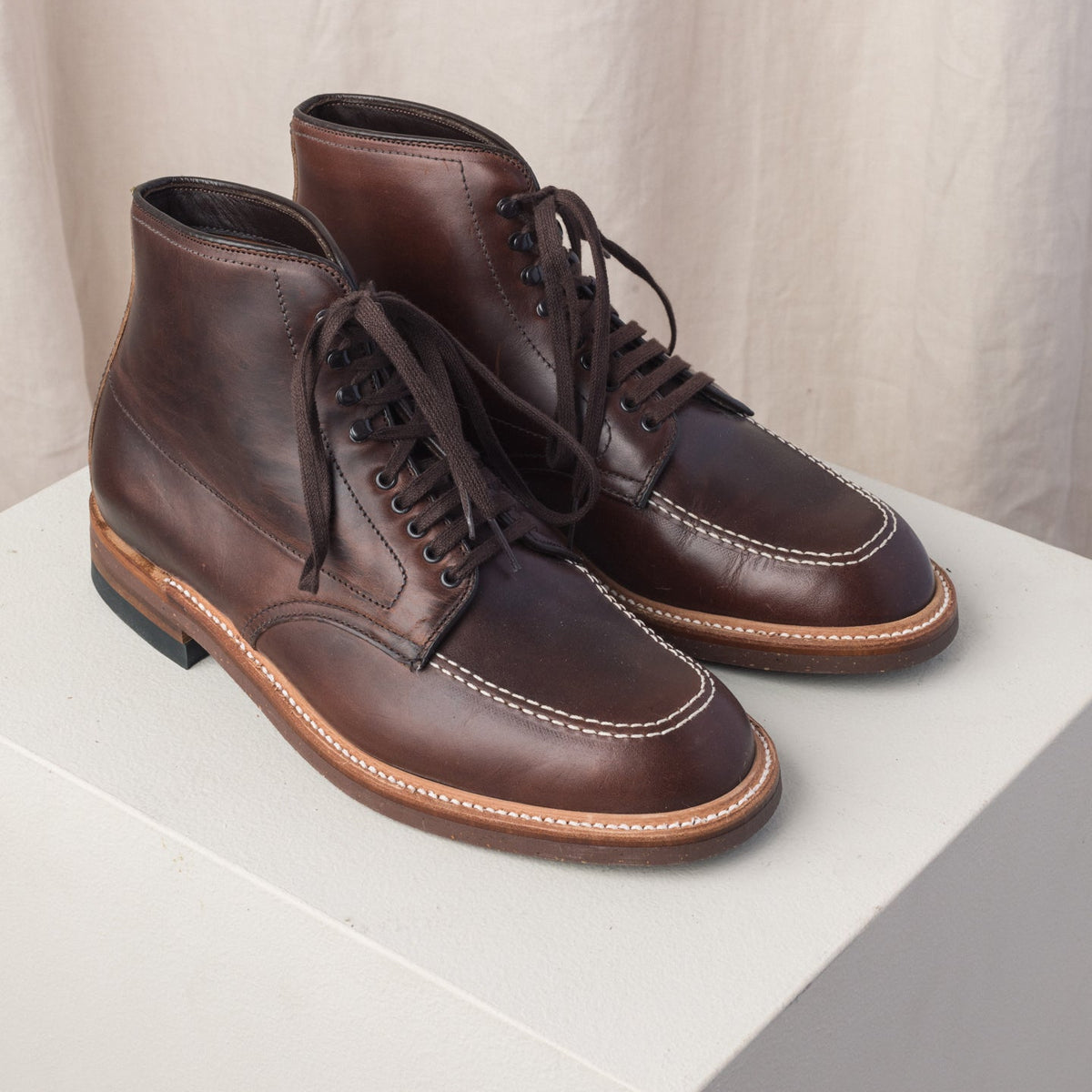Alden Indy Boot Brown Chromexcel Leather, Handmade on Trubalance