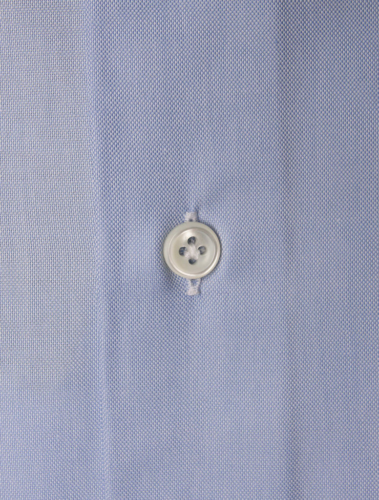 Button Down Standard Shirt Pinpoint Light blue – Gabucci