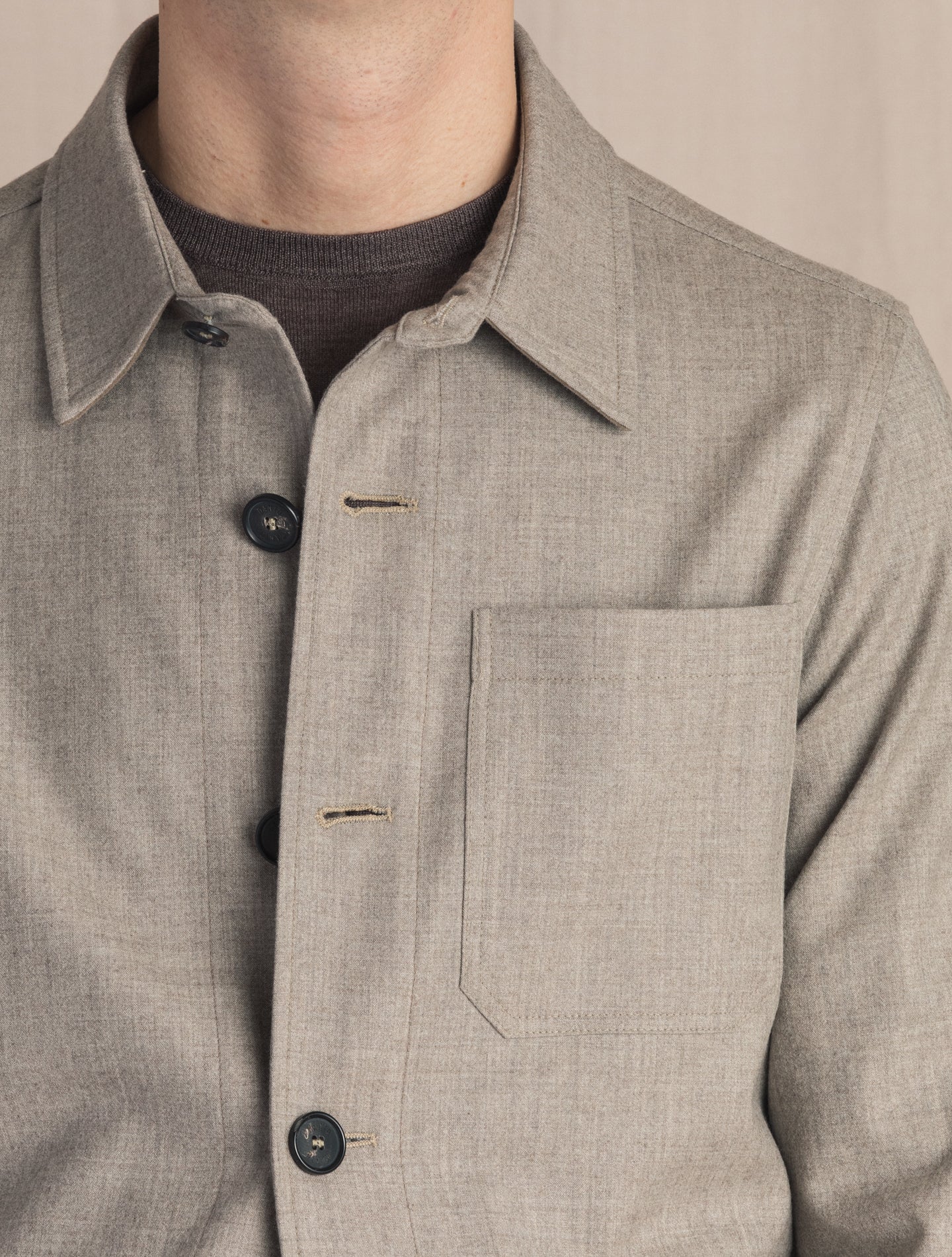 Light Weight Cashmere Jacket Natural Manto Jackets 46