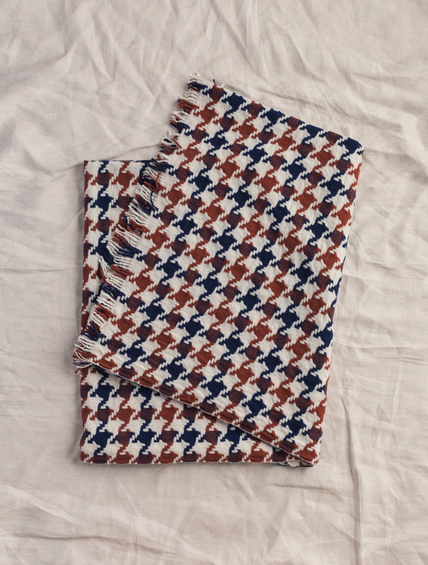 Multi Large Houndstooth Plaid | Gabucci