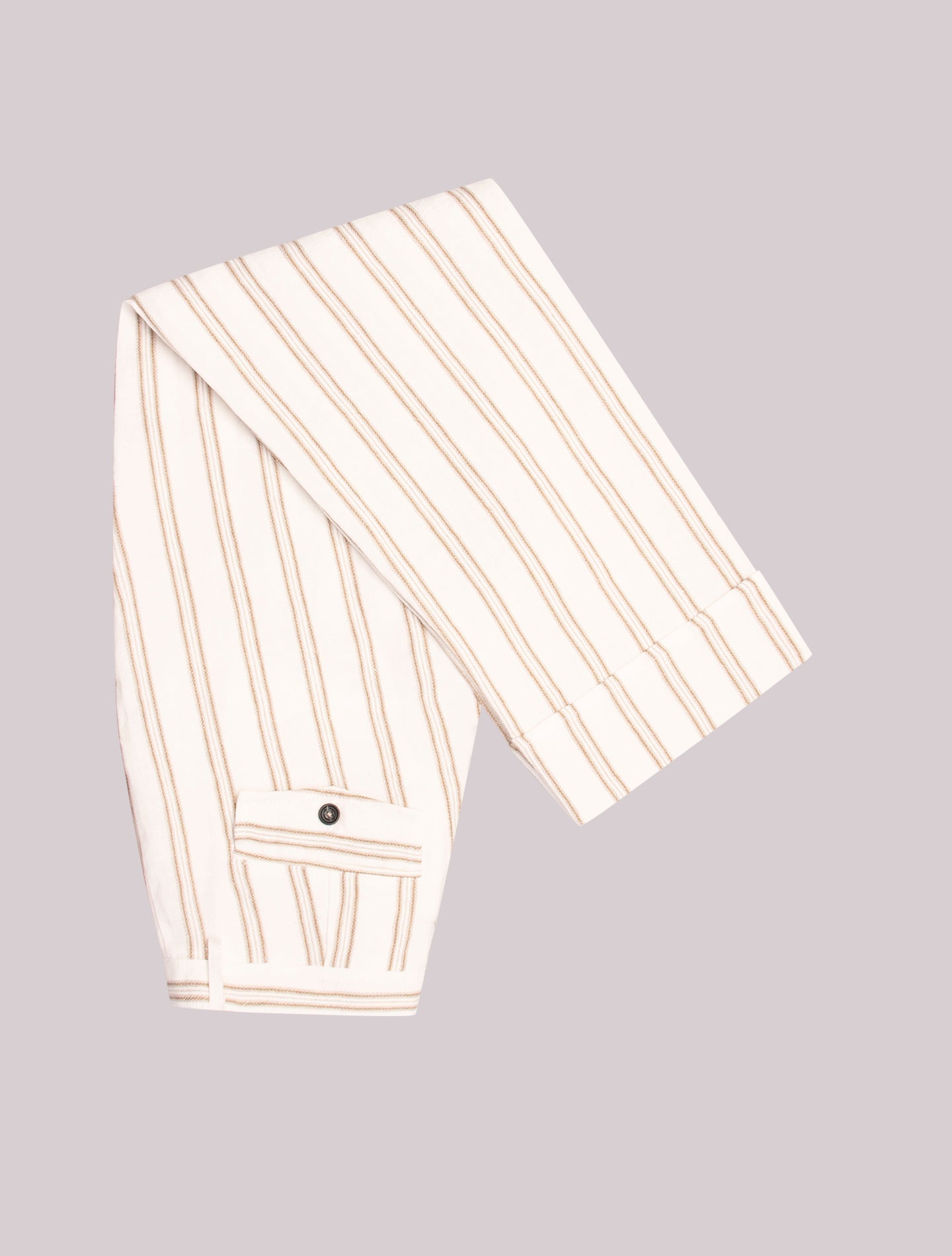 Nairobi Straight Cropped Pant Off White Massimo Alba Trousers IT 40