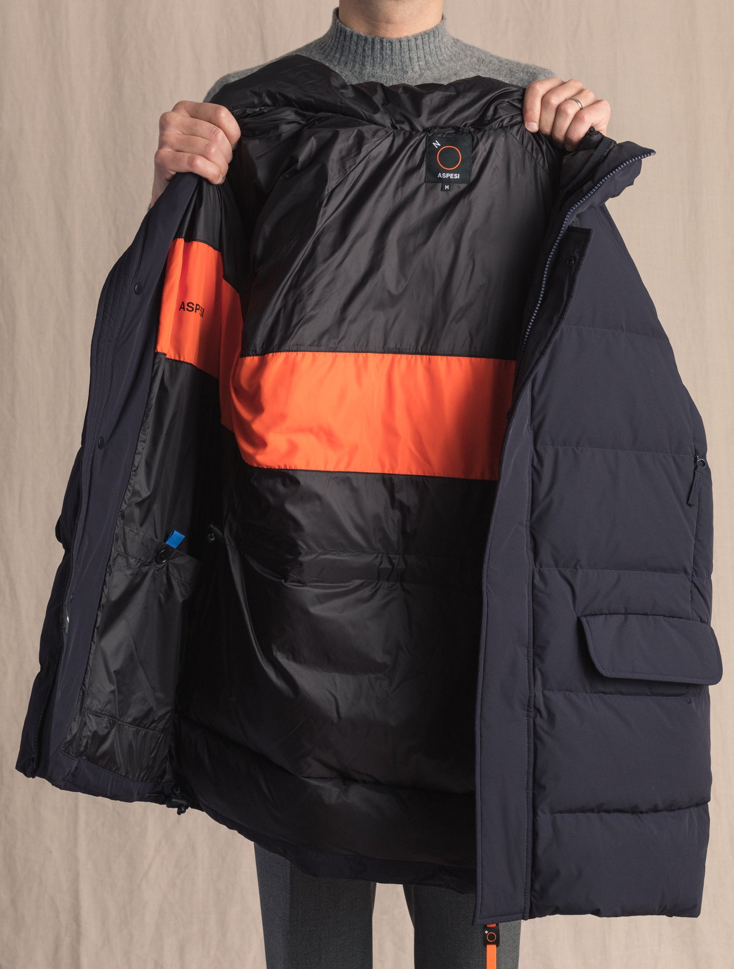 Navy Down Parka Radon | Gabucci