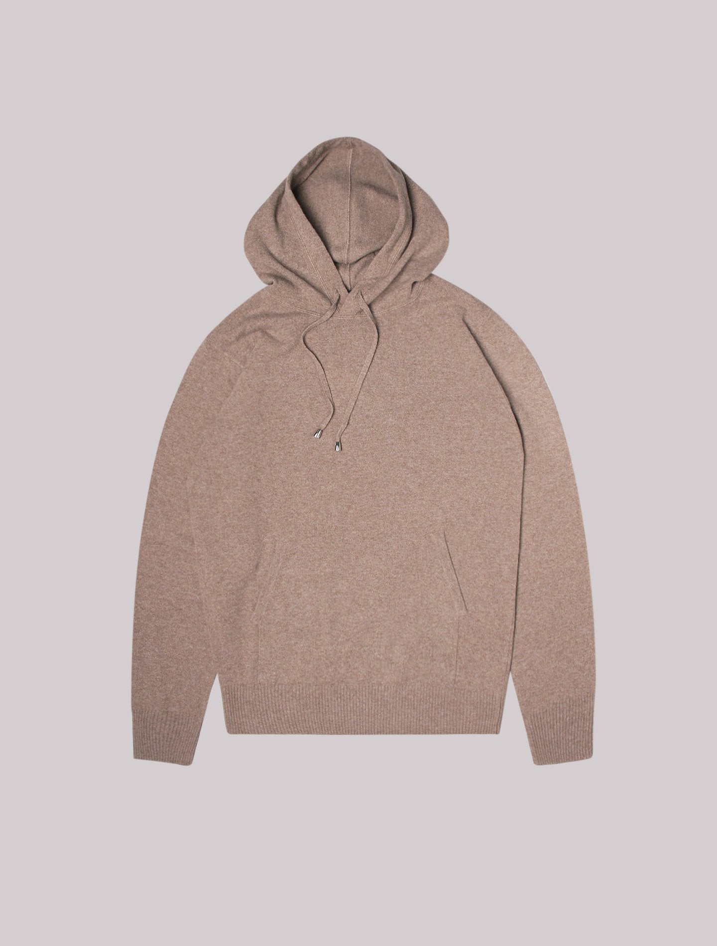 Nougat Knitted Hoodie Sweater