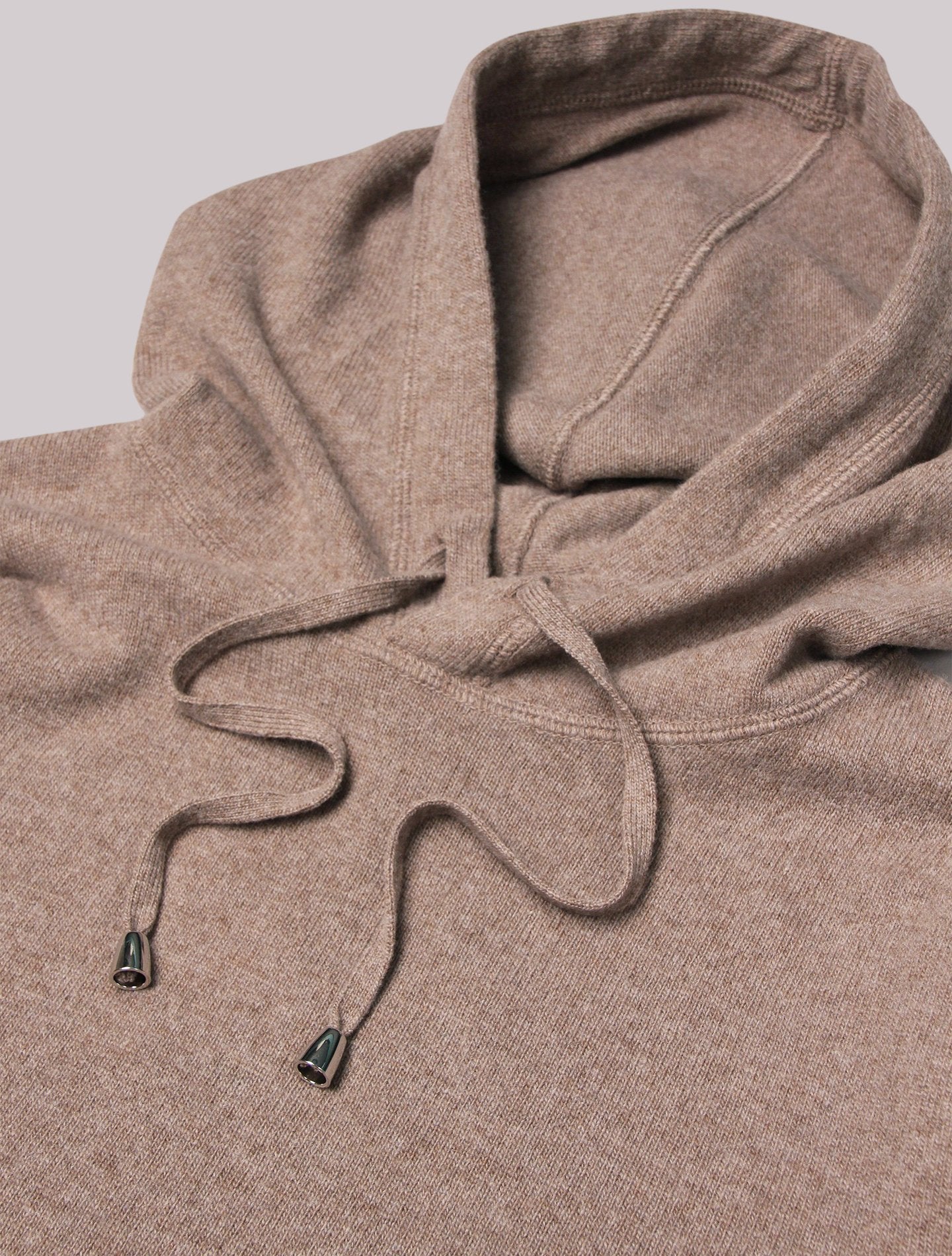 Nougat Knitted Hoodie Sweater